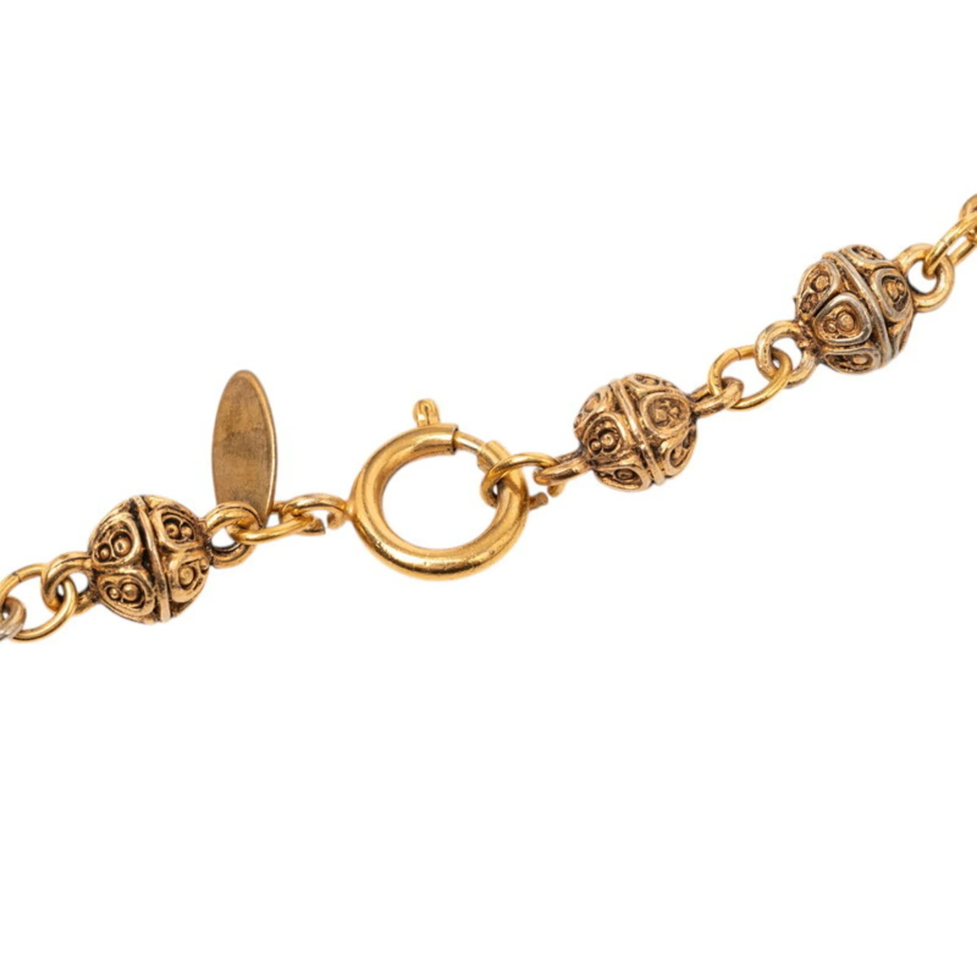 Vintage Pendant Necklace Metal - Image 5