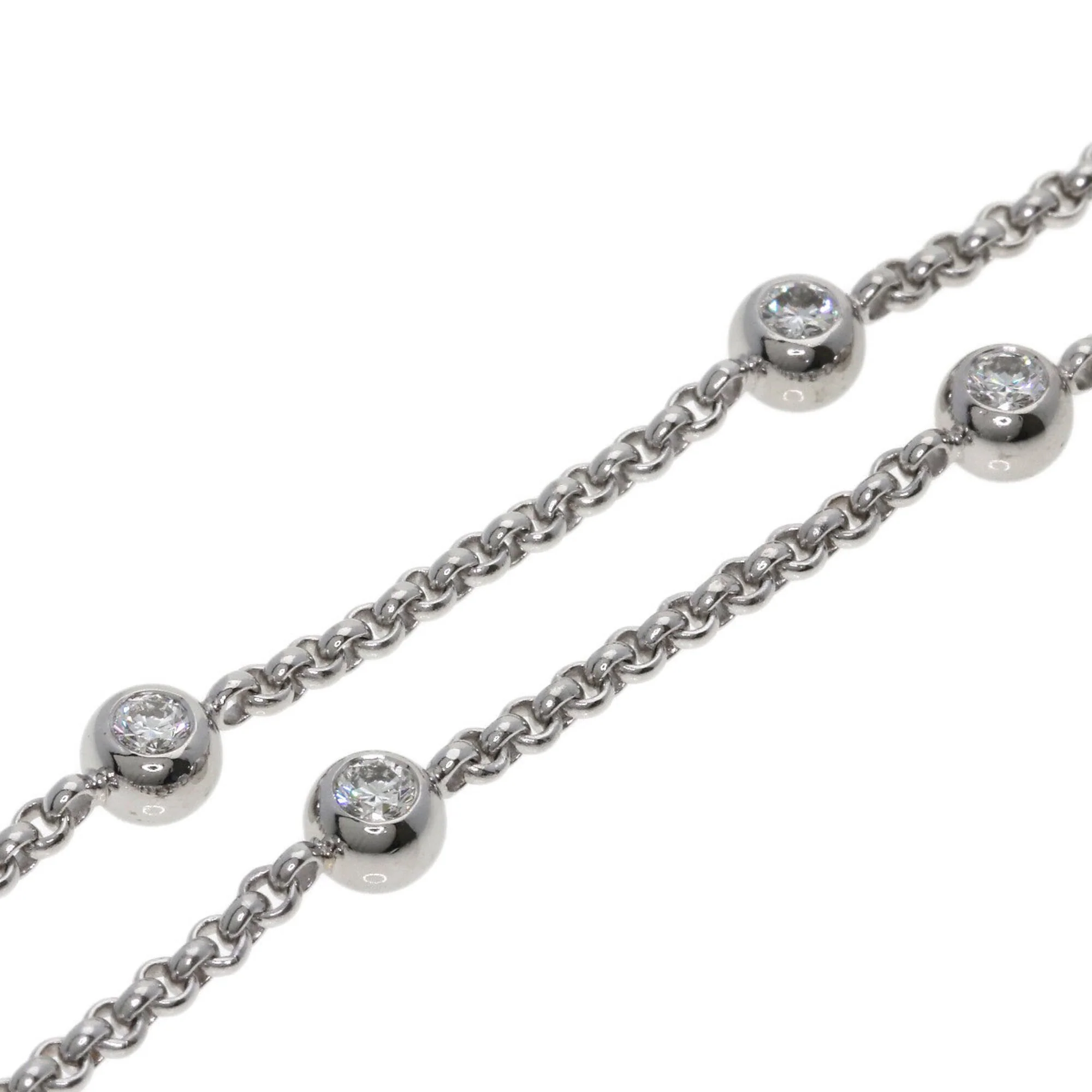 Pendant Necklace 18K White Gold - Image 3