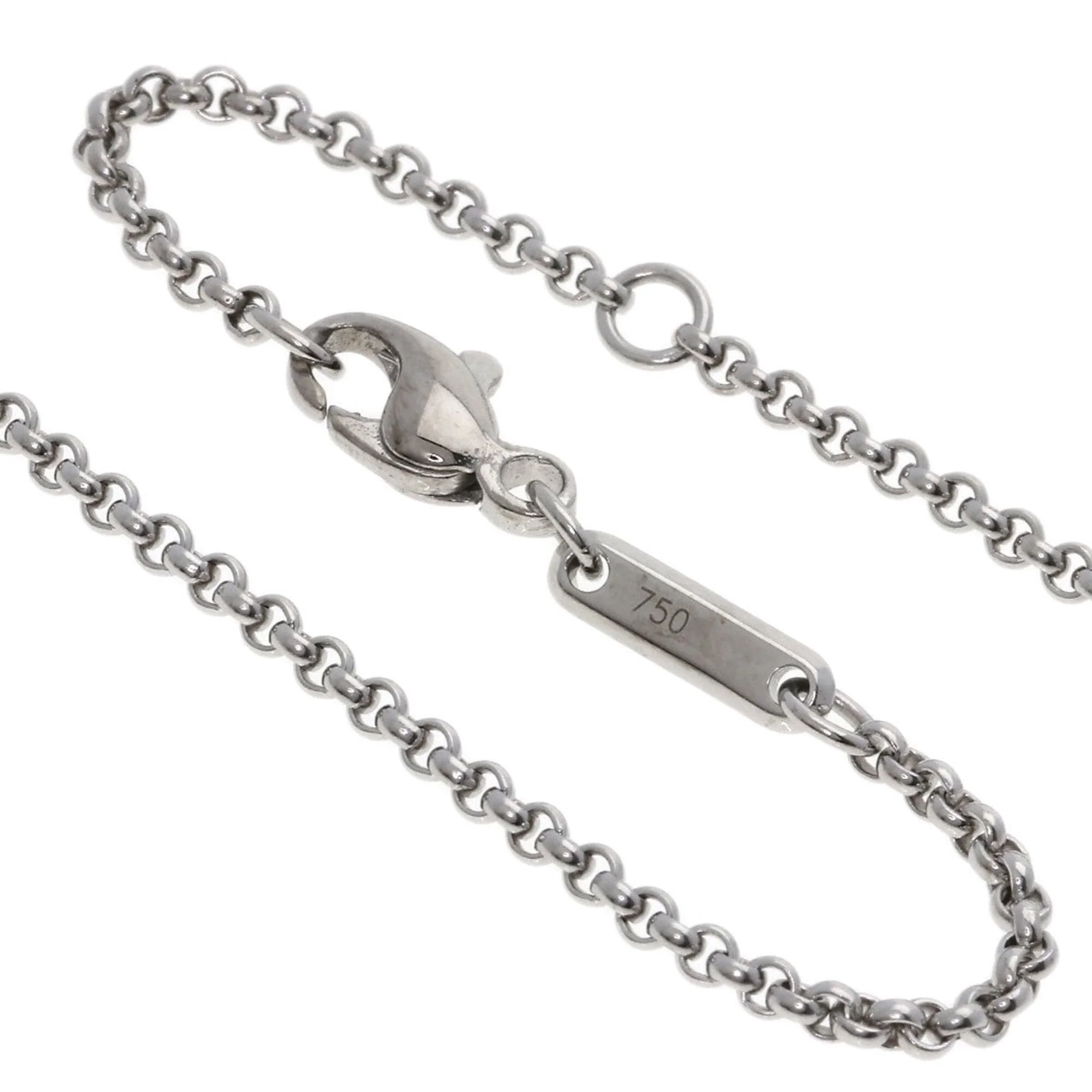 Pendant Necklace 18K White Gold - Image 5
