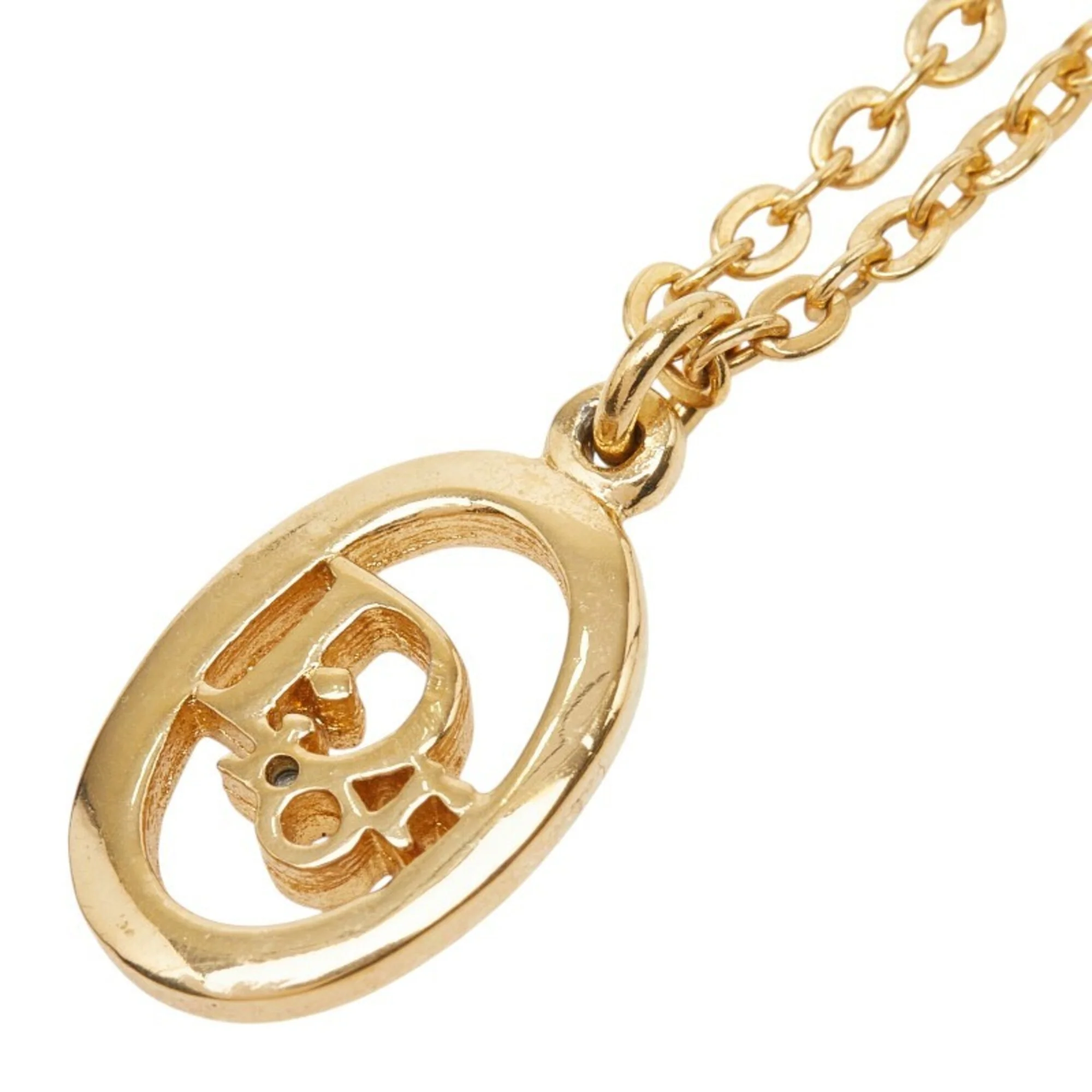 CD Pendant Necklace Gold Plated