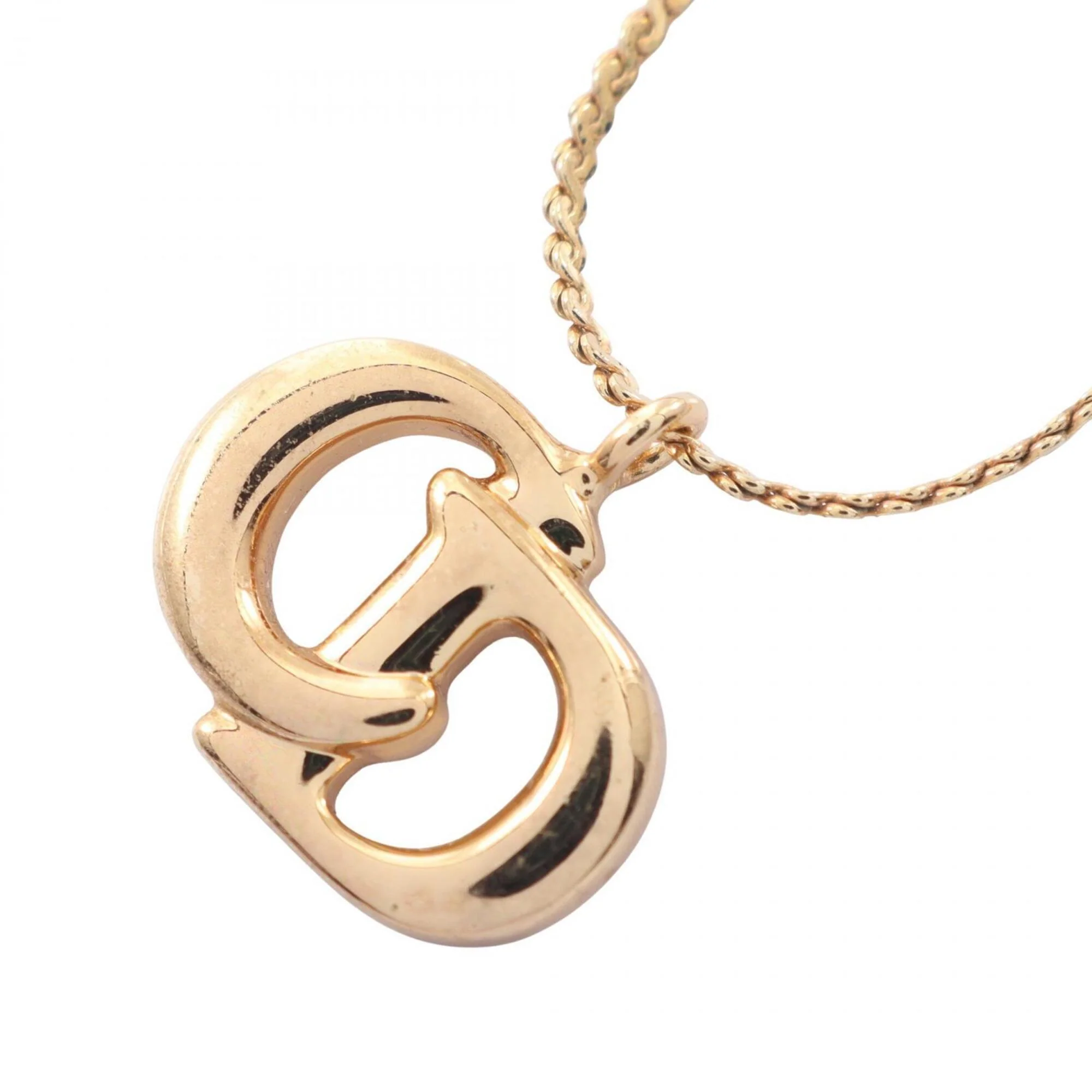 CD Pendant Necklace Gold Plated