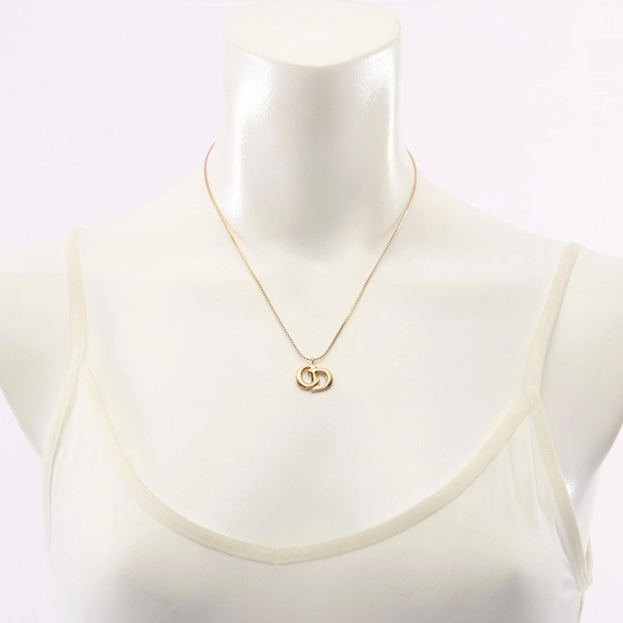 CD Pendant Necklace Gold Plated - Image 6