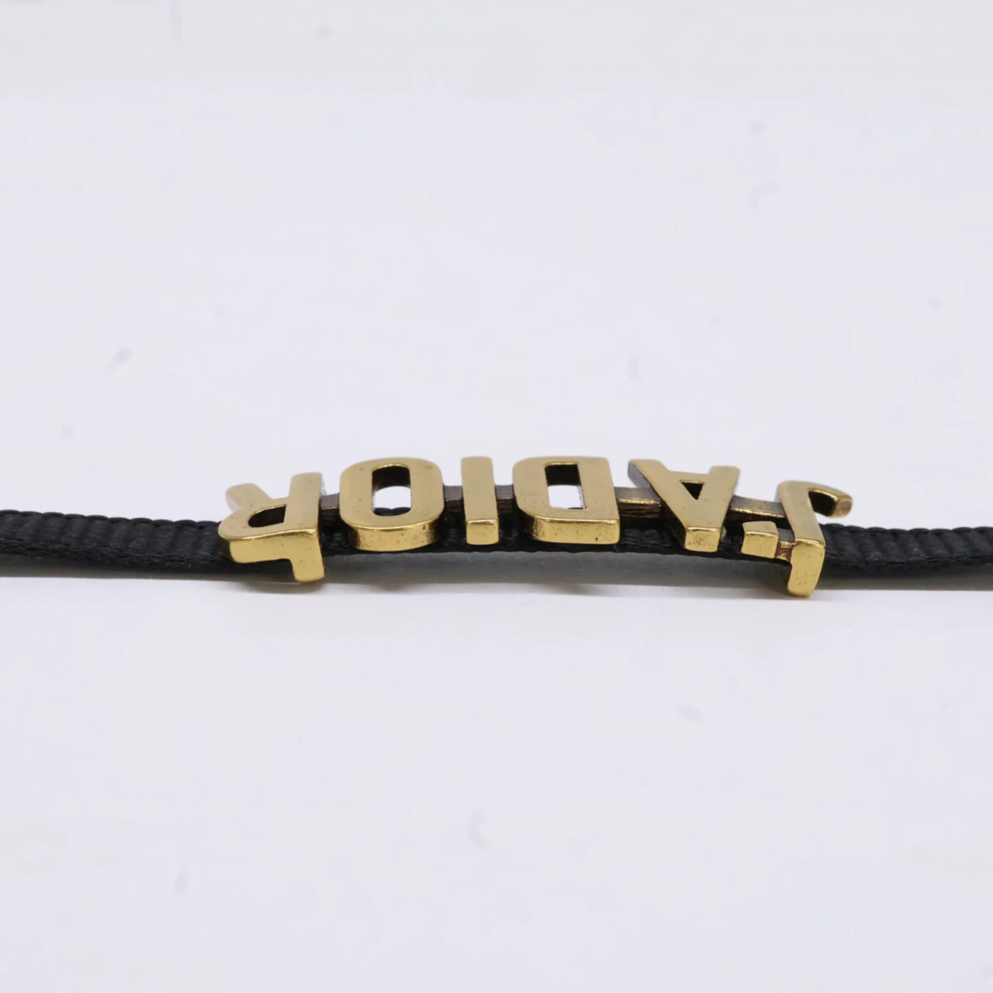 Choker Necklace Metal Black and Gold - Image 4