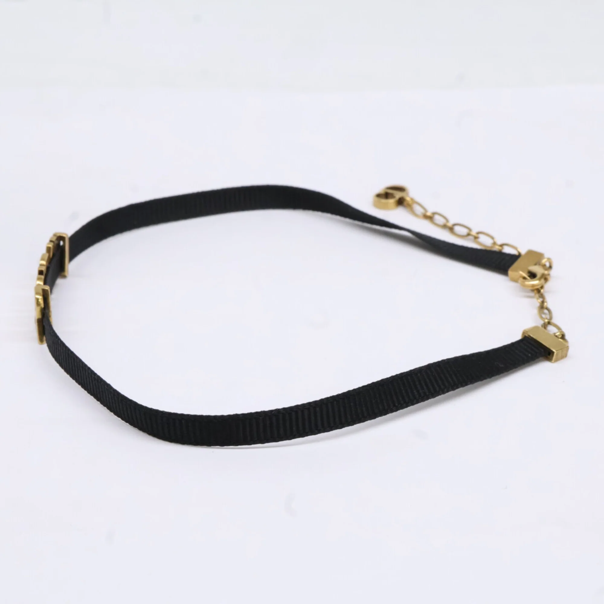 Choker Necklace Metal Black and Gold - Image 7