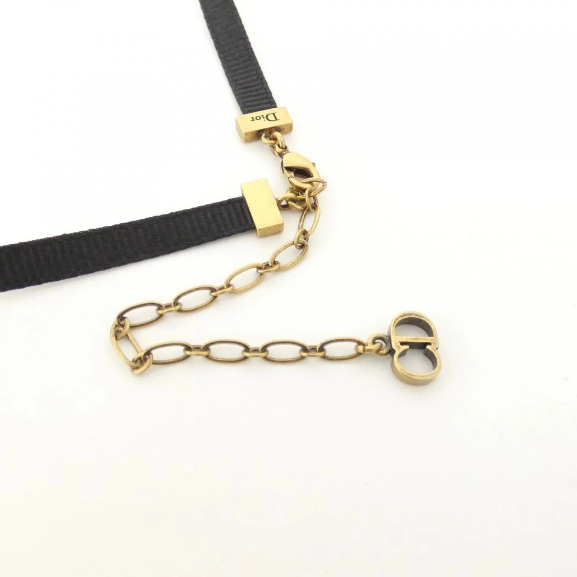 J'Adior Choker Necklace Black and Gold - Image 4