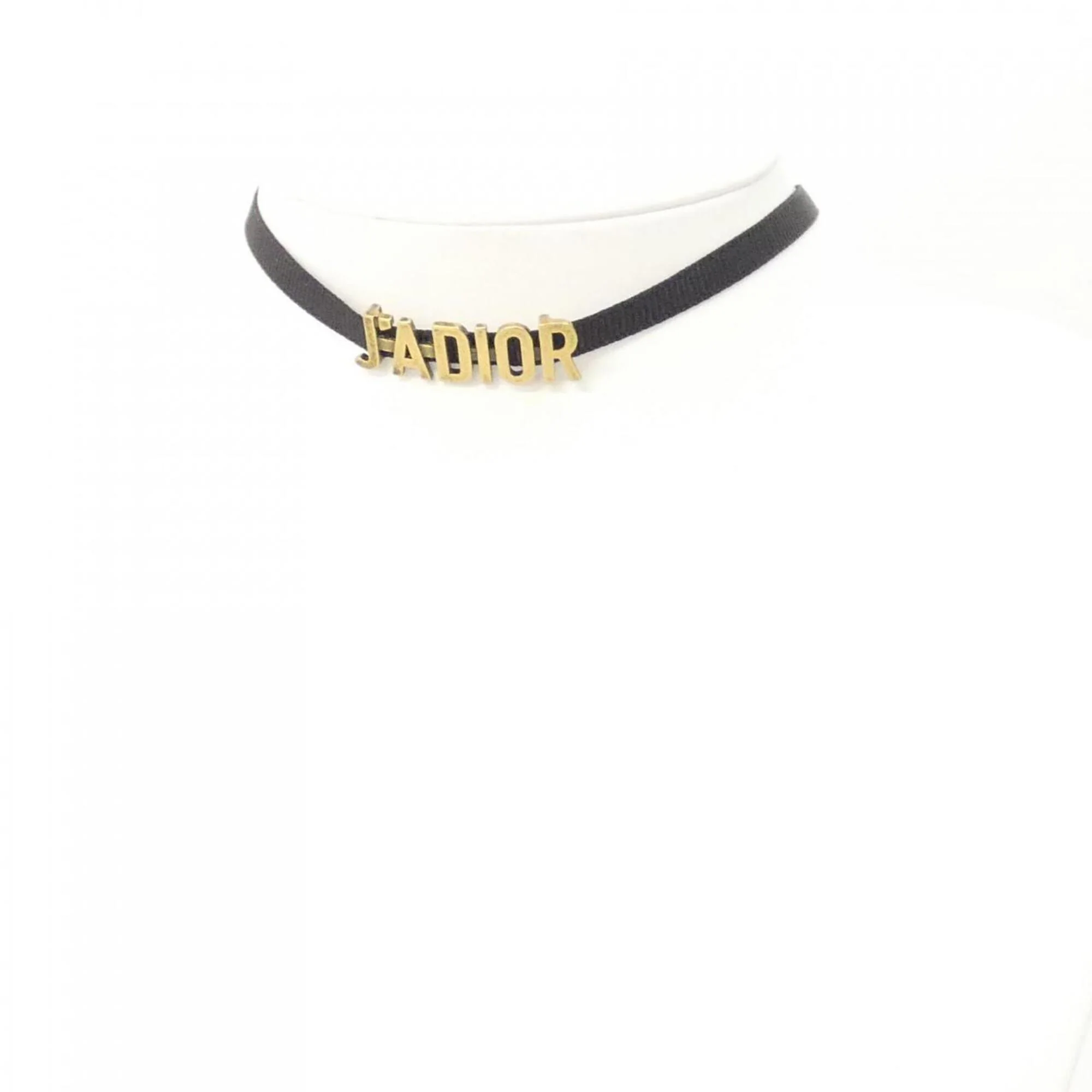 J'Adior Choker Necklace Black and Gold - Image 5