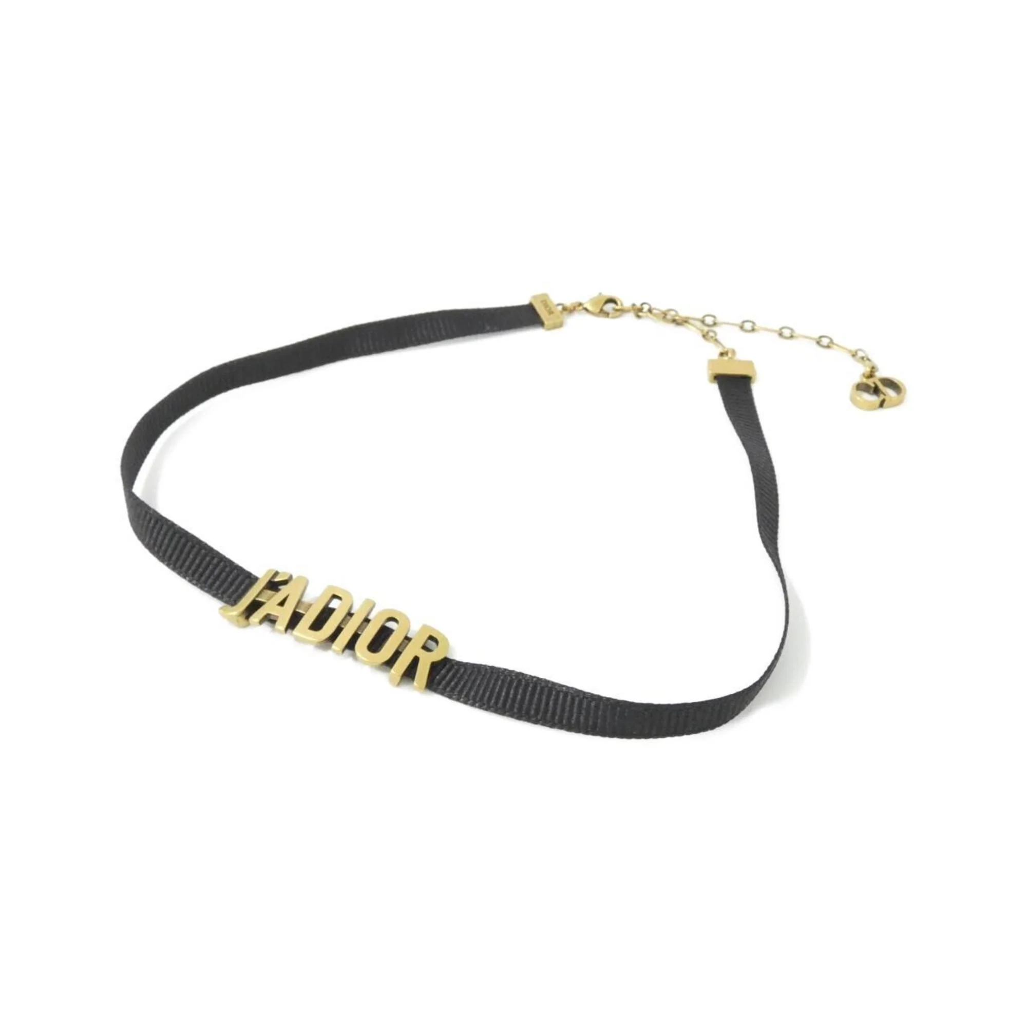 J'Adior Pendant Necklace Black and Gold - Image 2