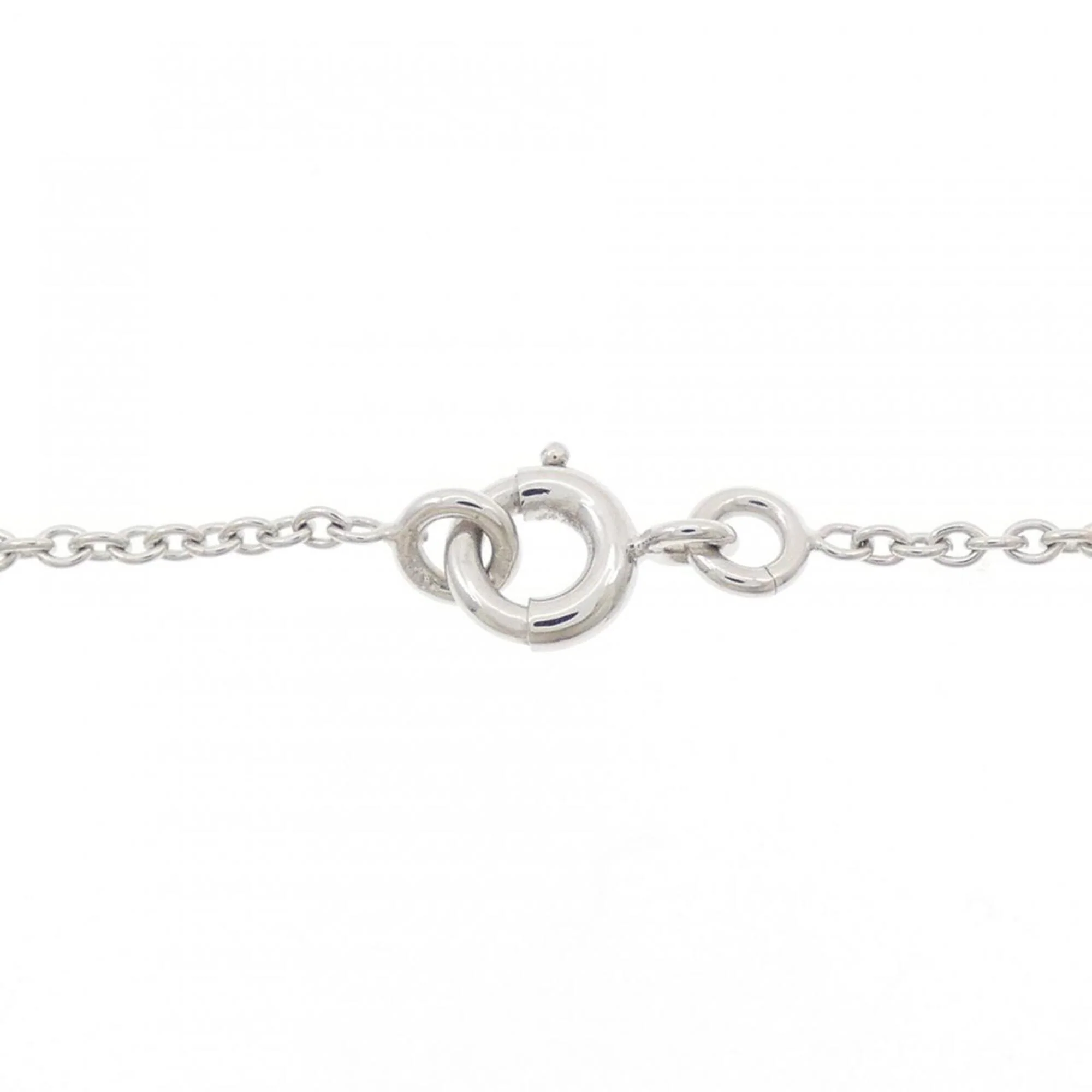 Pendant Necklace 18K White Gold with Diamond - Image 5