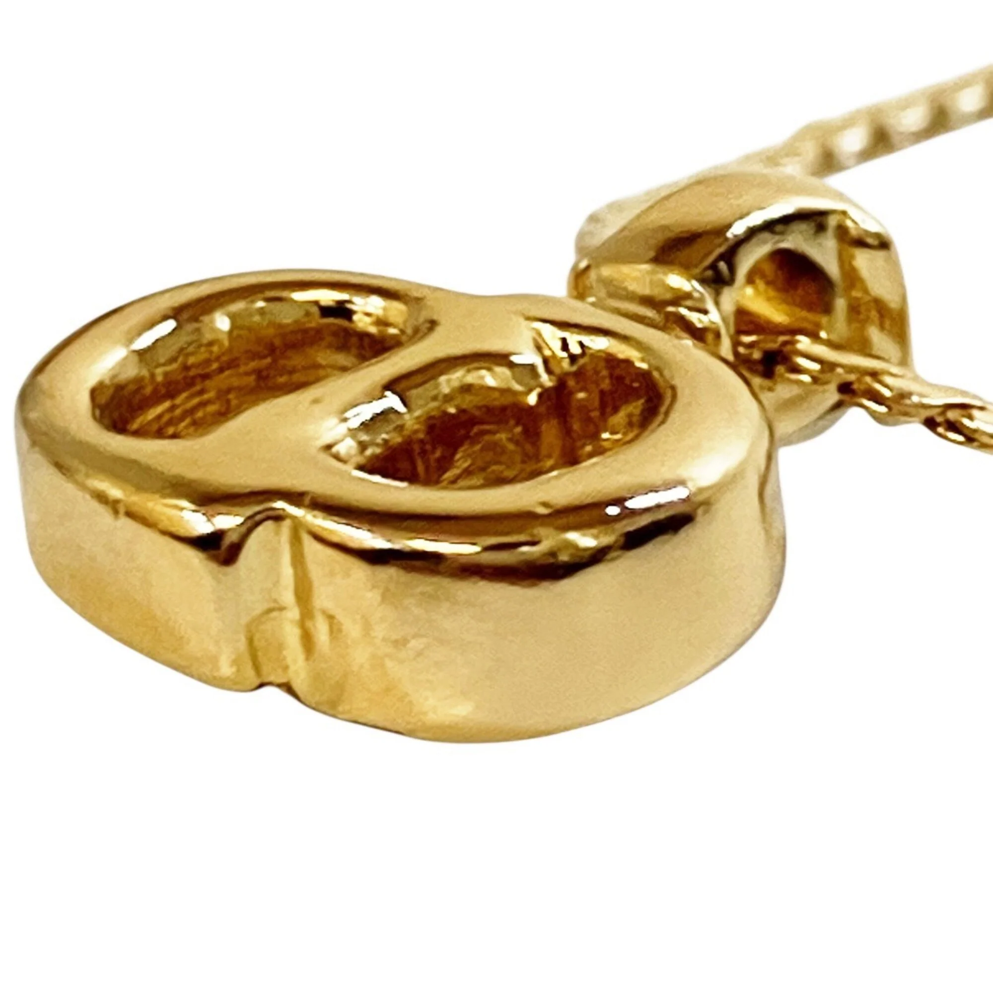 Pendant Necklace Gold 37cm - Image 7