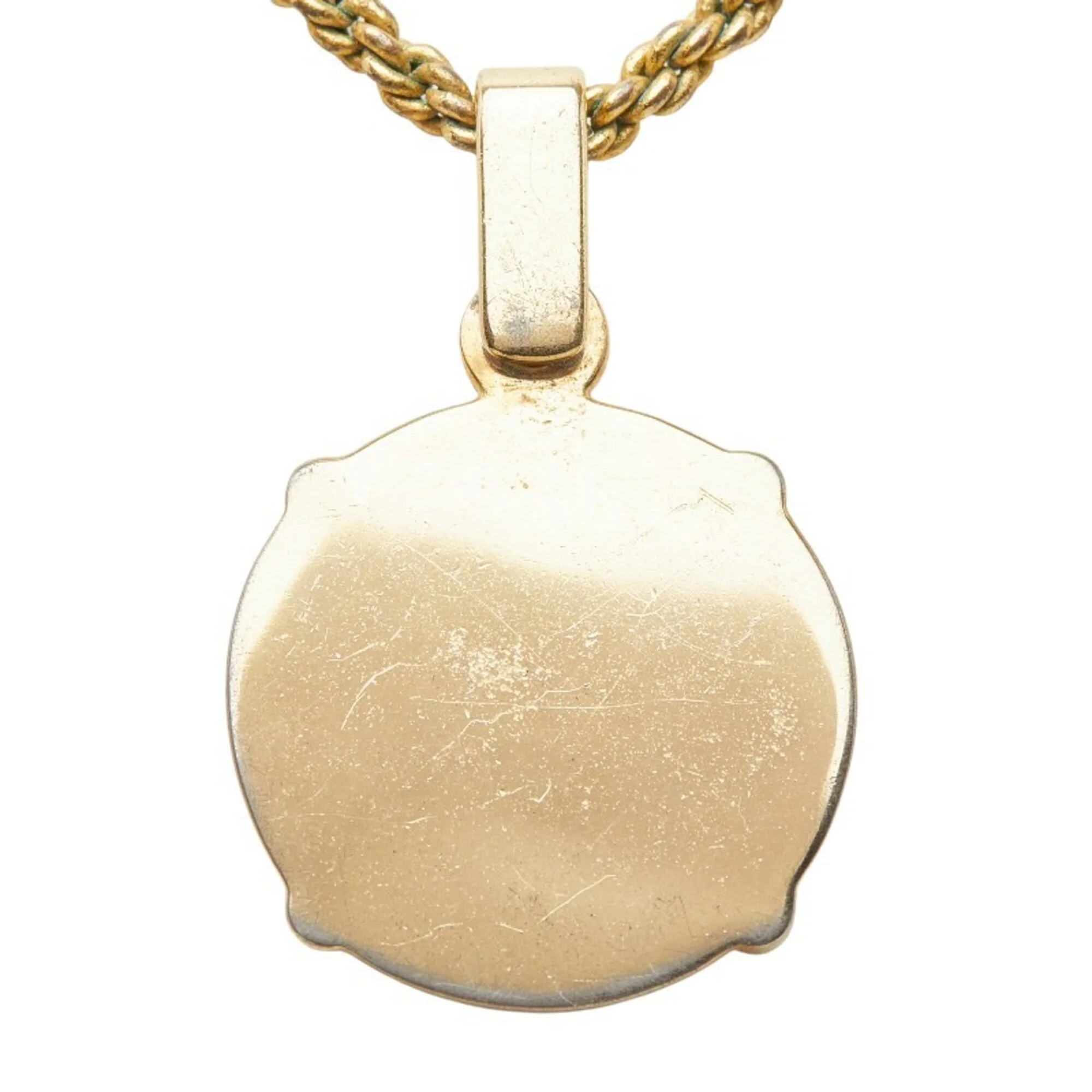 Pendant Necklace Gold and Black Plated - Image 3