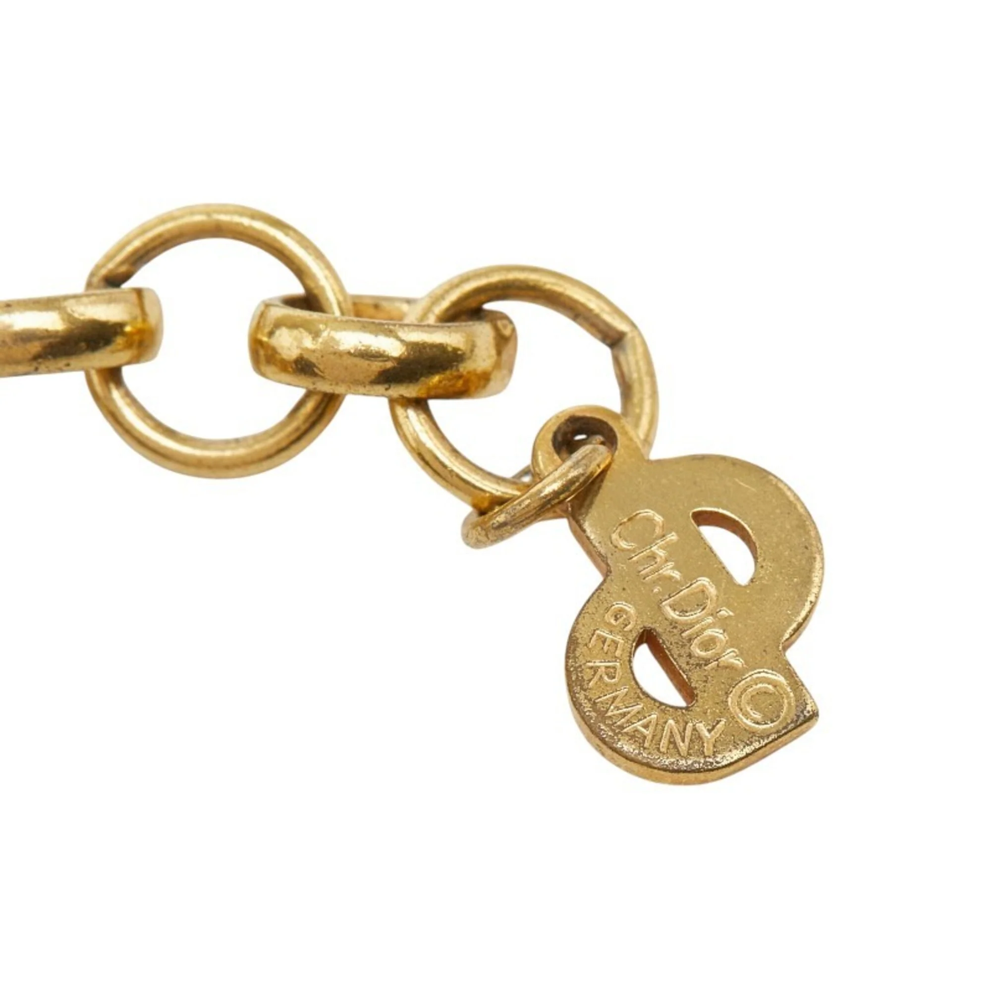 Pendant Necklace Gold and Black Plated - Image 6