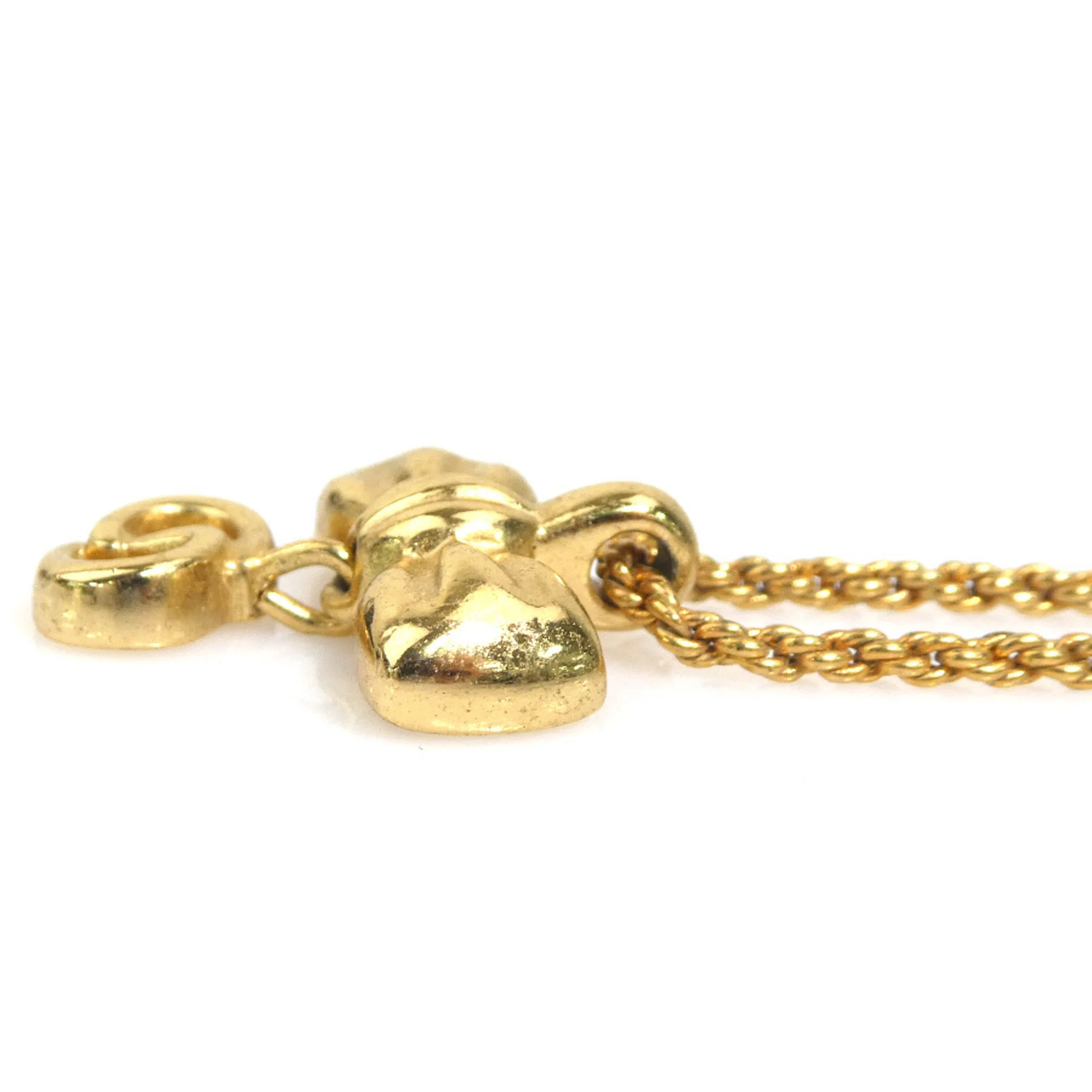 Pendant Necklace Gold Metal - Image 3