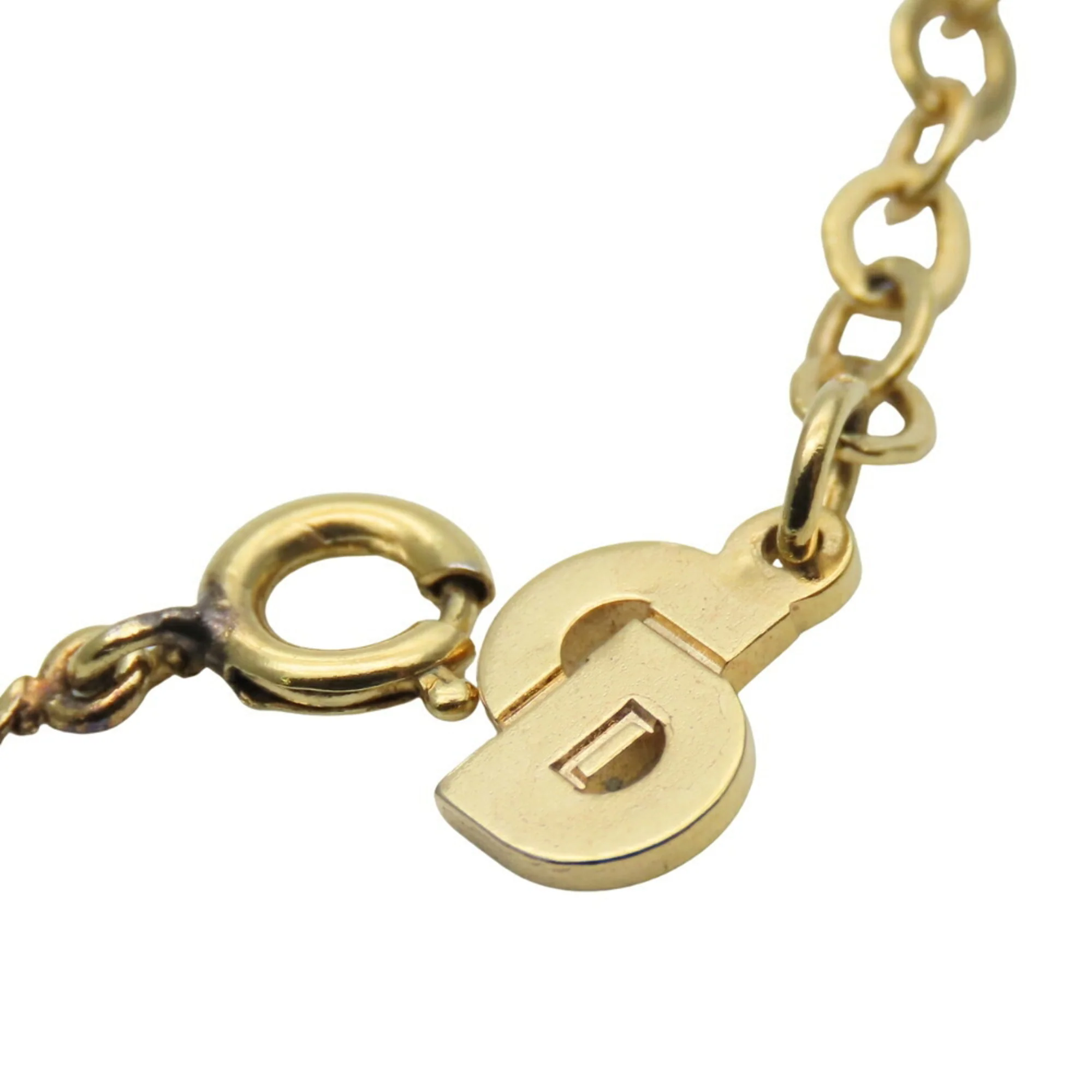 Pendant Necklace Gold Metal - Image 8