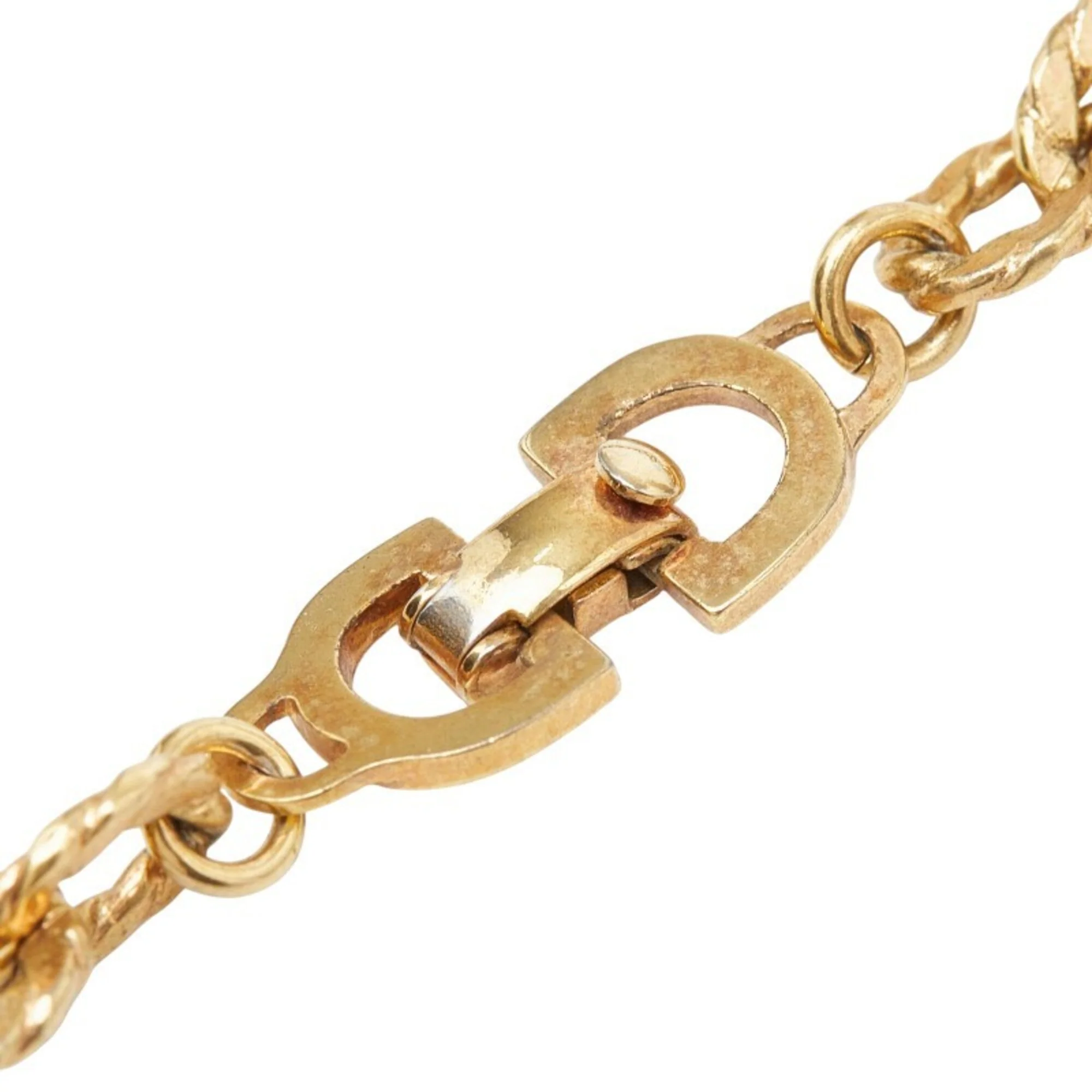 Pendant Necklace Gold Plated Faux Pearl - Image 4