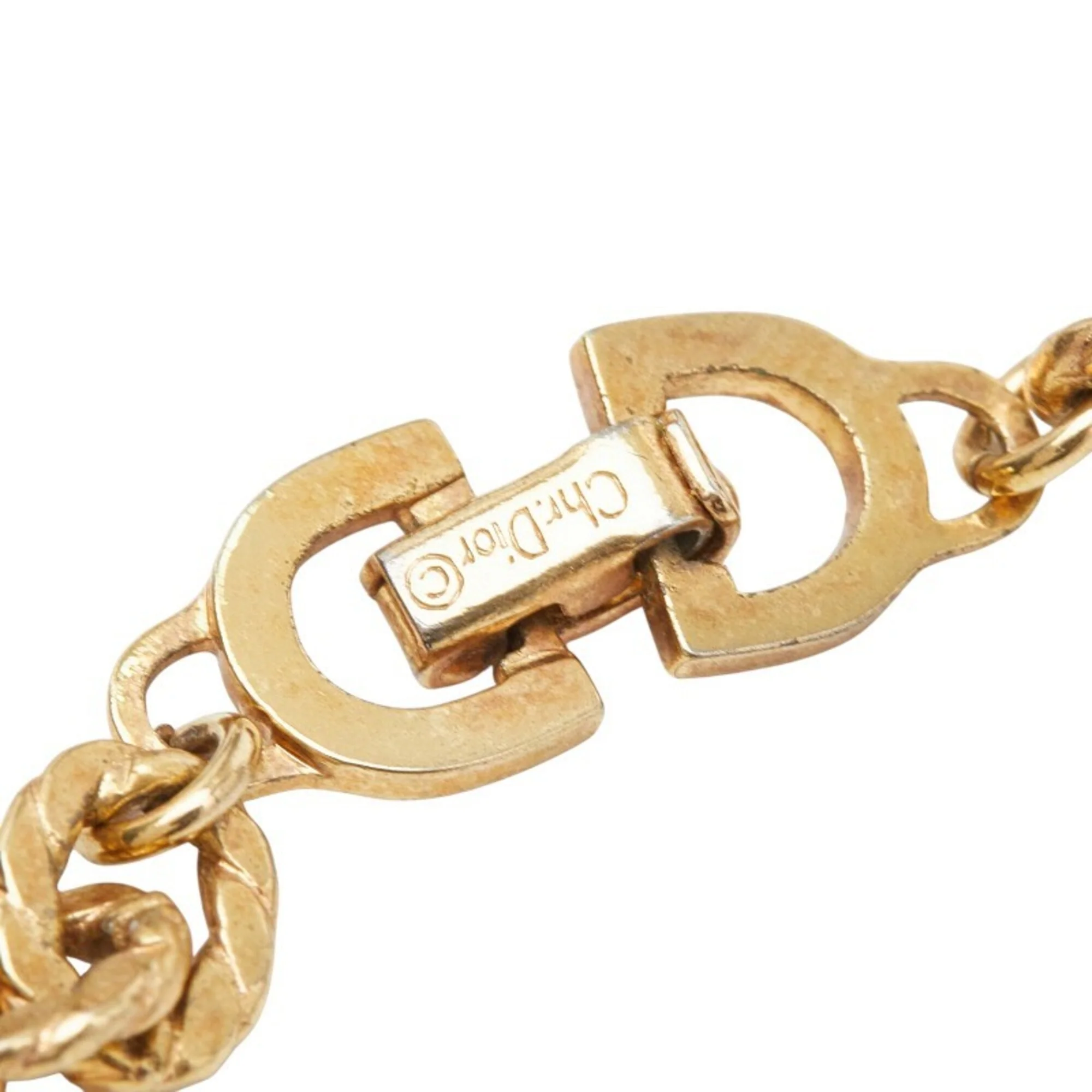 Pendant Necklace Gold Plated Faux Pearl - Image 5