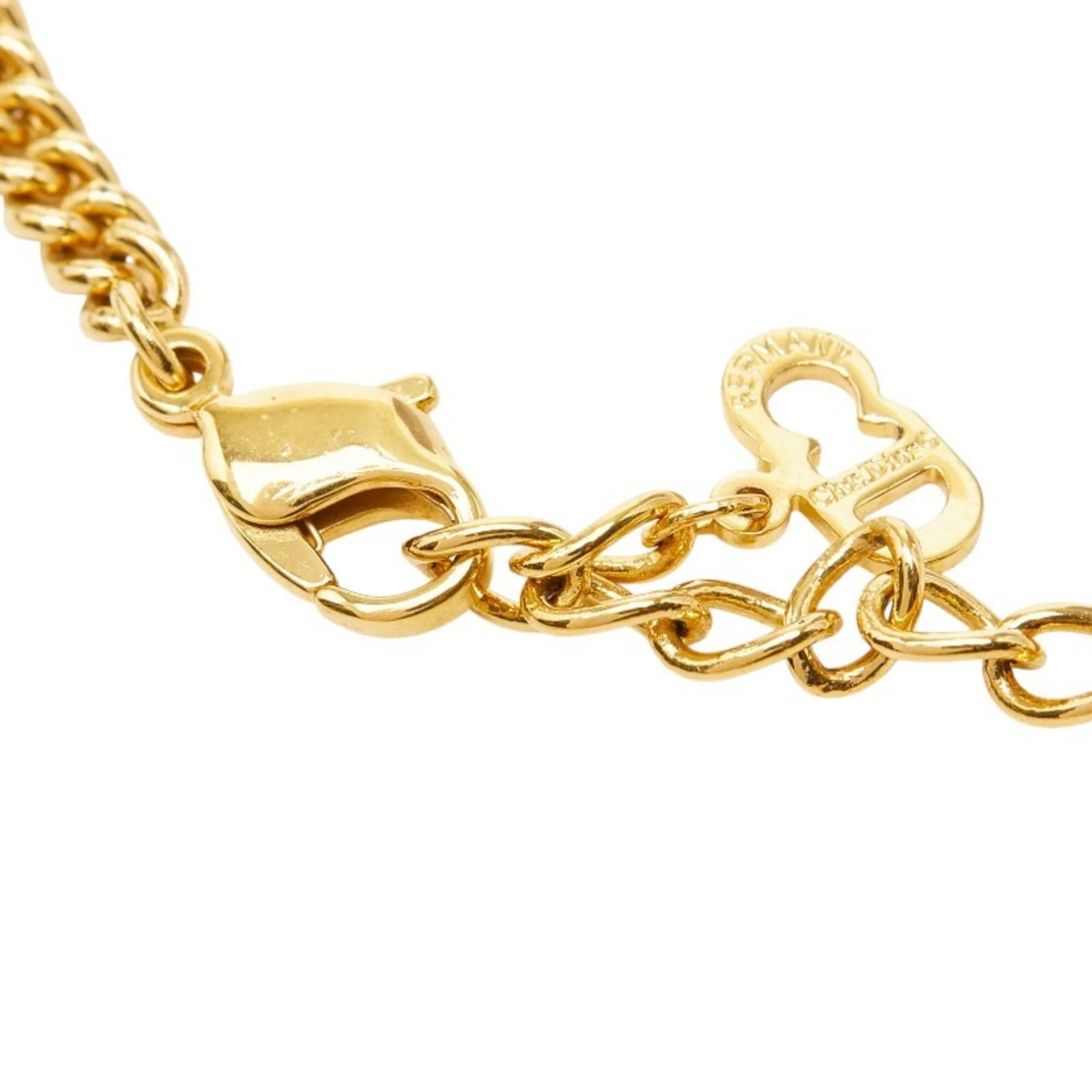 Pendant Necklace Gold with Rhinestone - Image 6