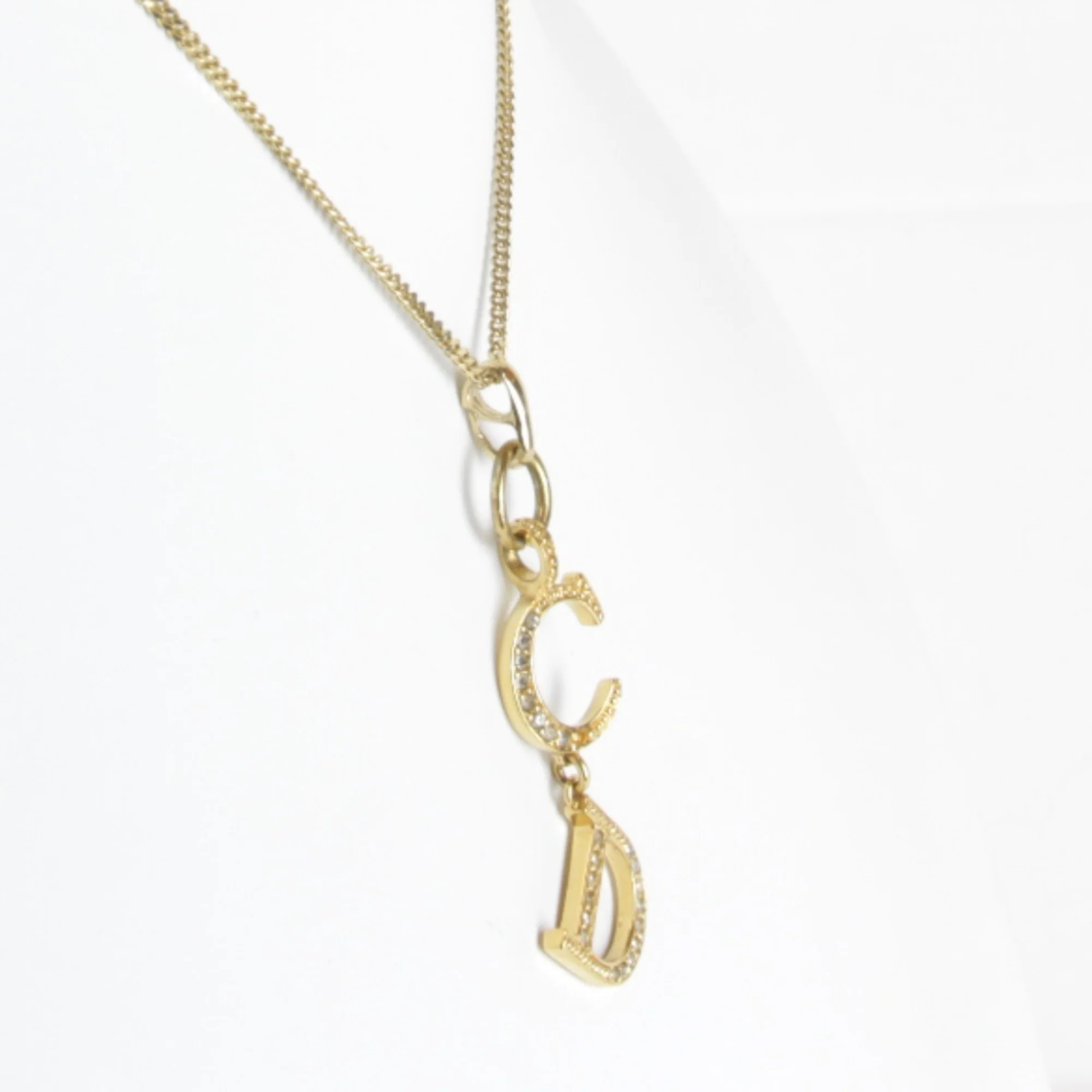 Pendant Necklace Metal Gold - Image 2