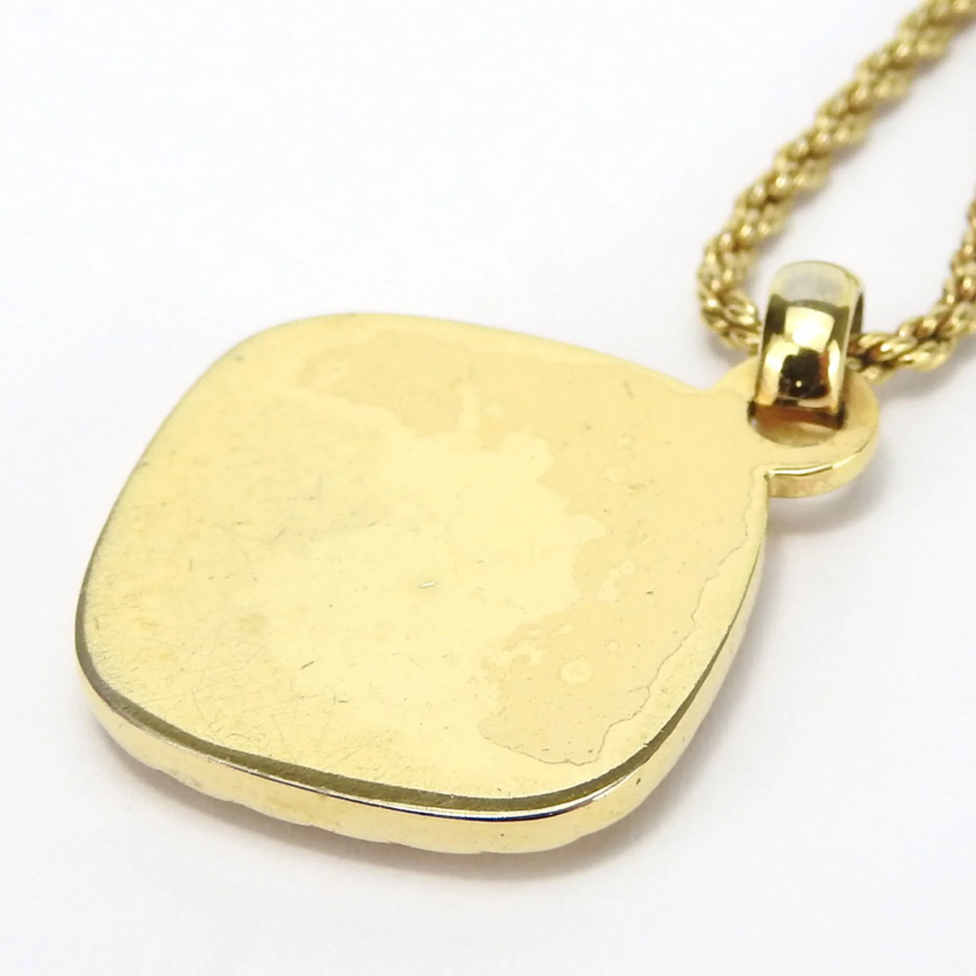 Pendant Necklace Metal Gold and Silver - Image 3