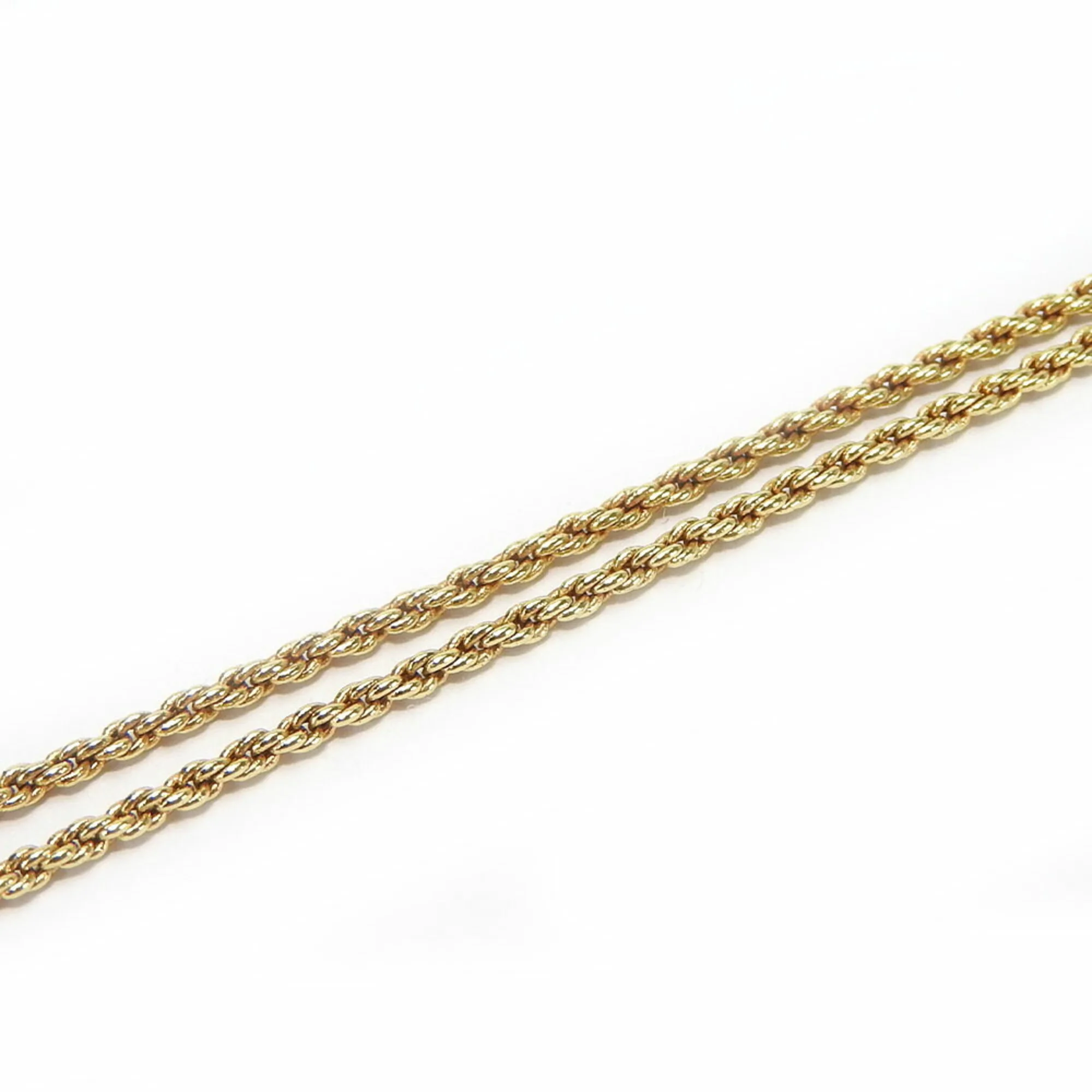 Pendant Necklace Metal Gold with Rhinestone - Image 5