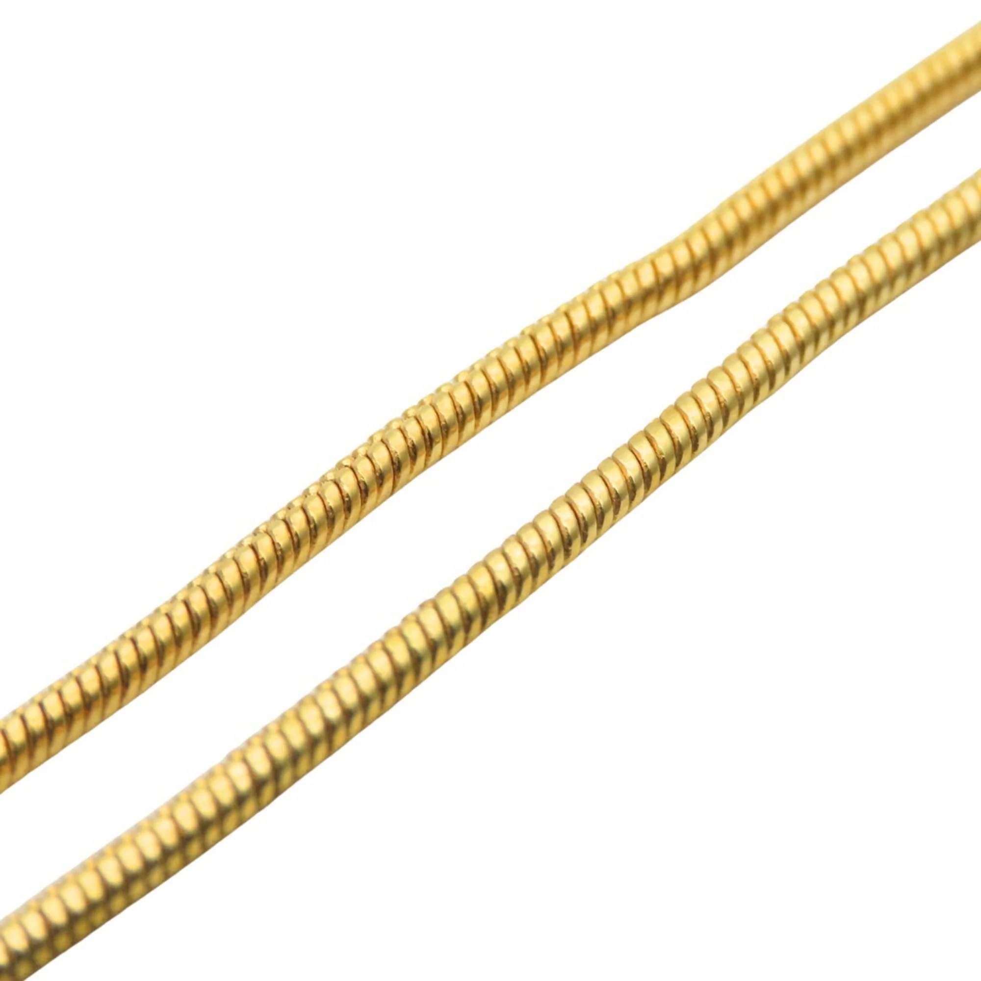 Pendant Necklace Metal Gold with Rhinestone - Image 5