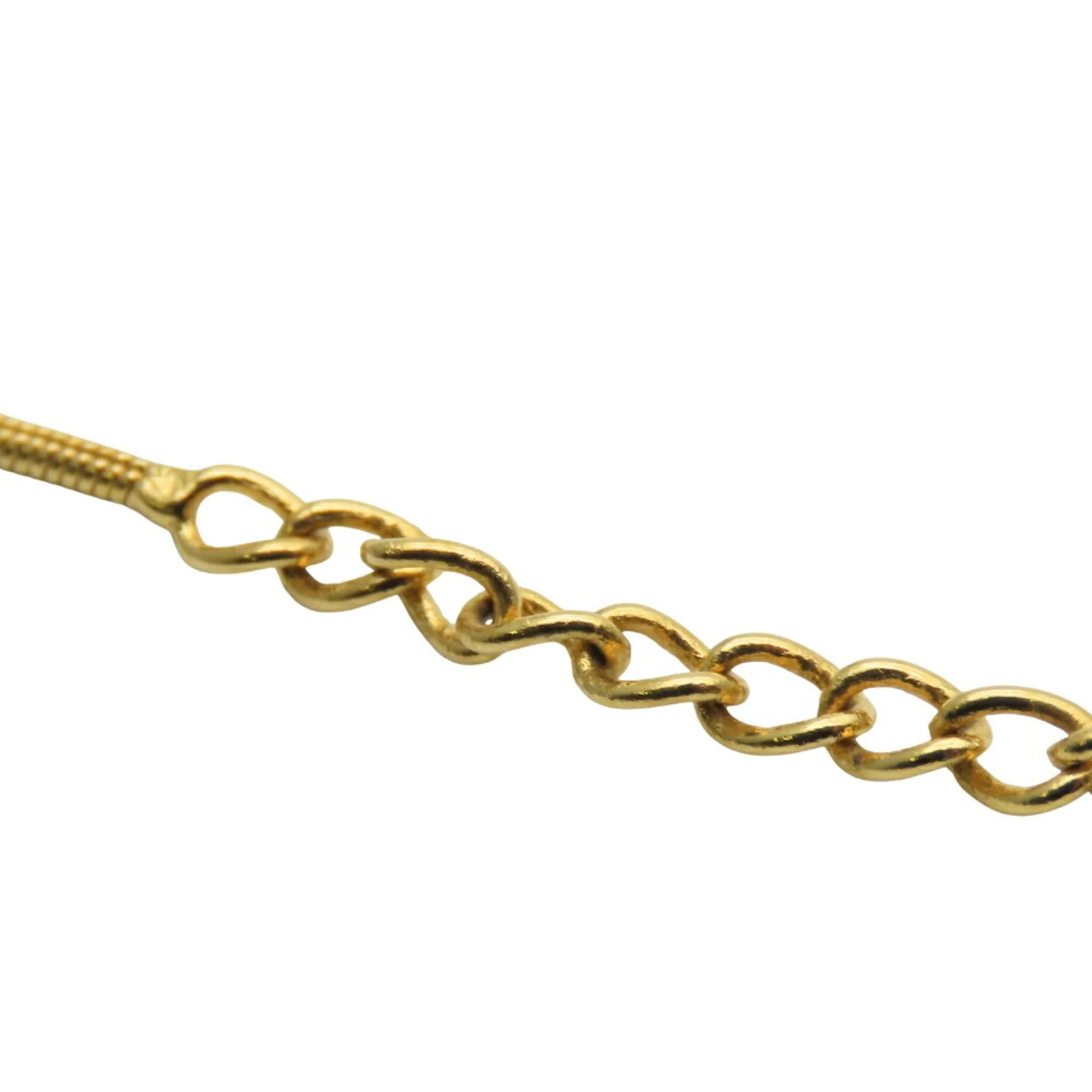 Pendant Necklace Metal Gold with Rhinestone - Image 6