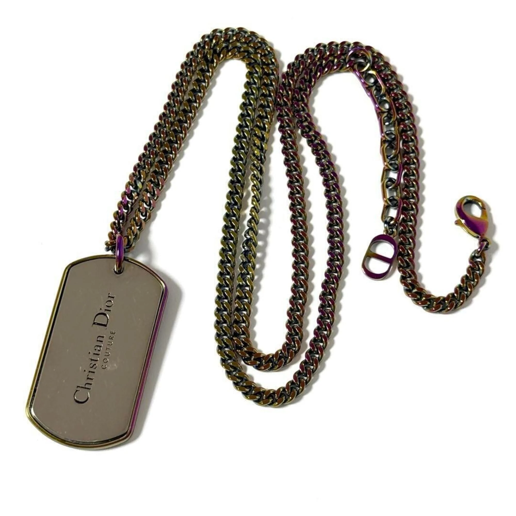 Pendant Necklace Metal Multi-Color - Image 2