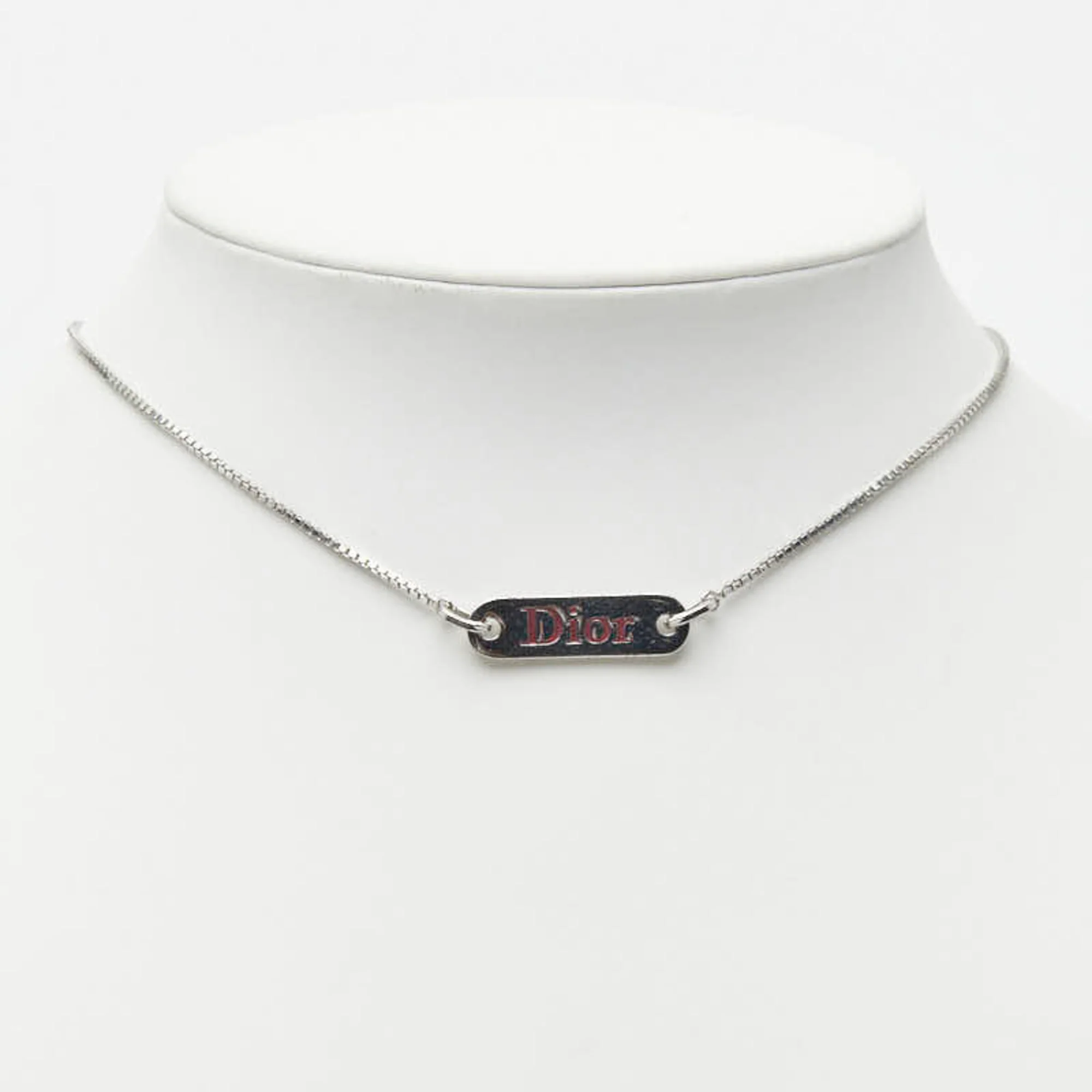 Pendant Necklace Metal Silver - Image 7