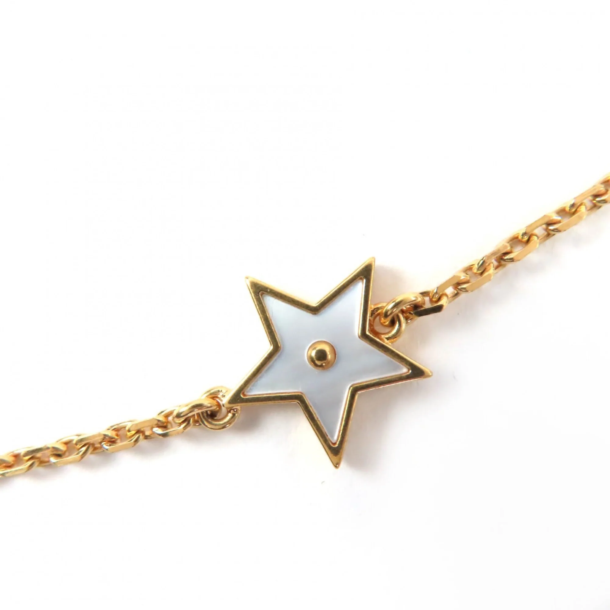 Pendant Necklace Mother Of Pearl Gold - Image 5