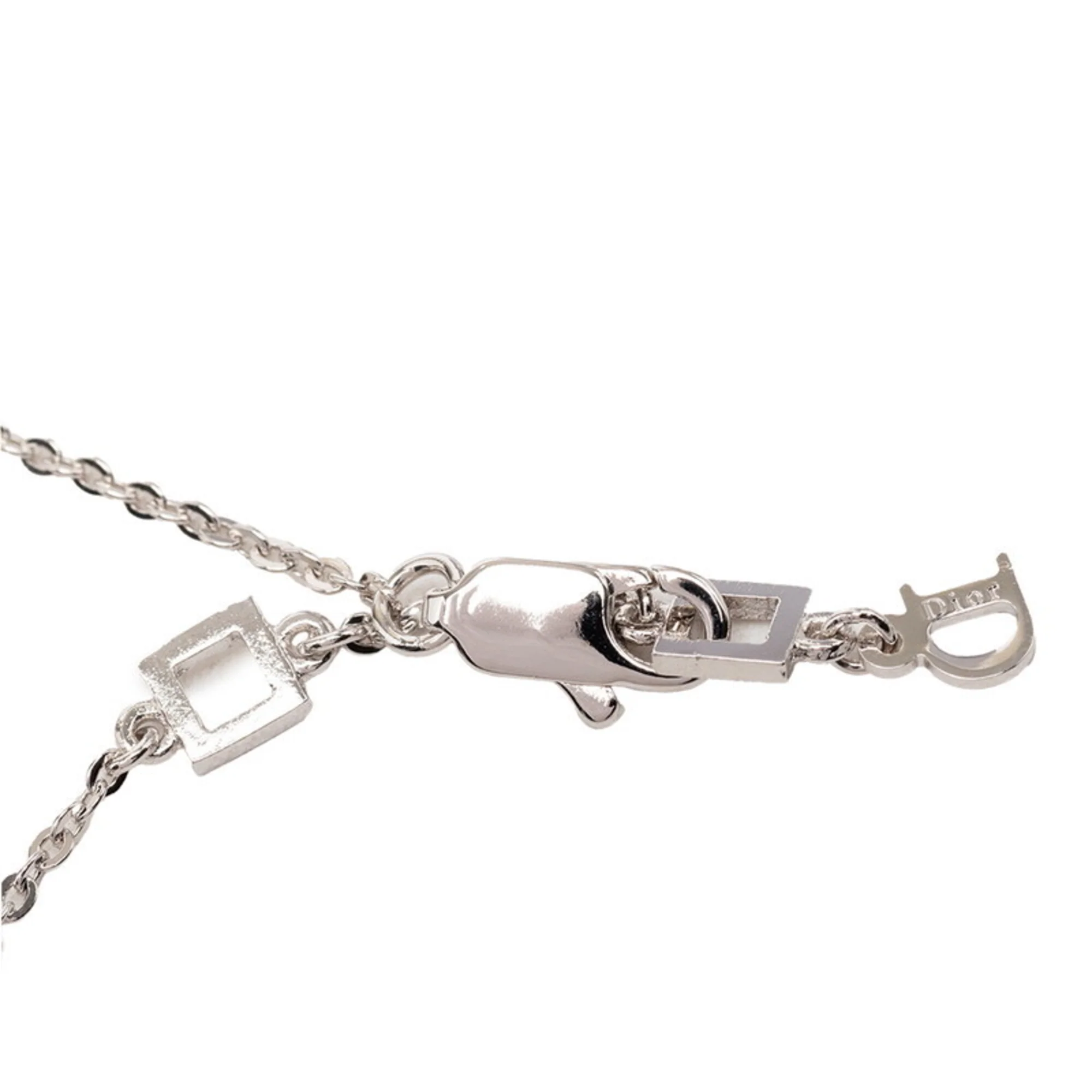 Pendant Necklace Silver Metal - Image 5