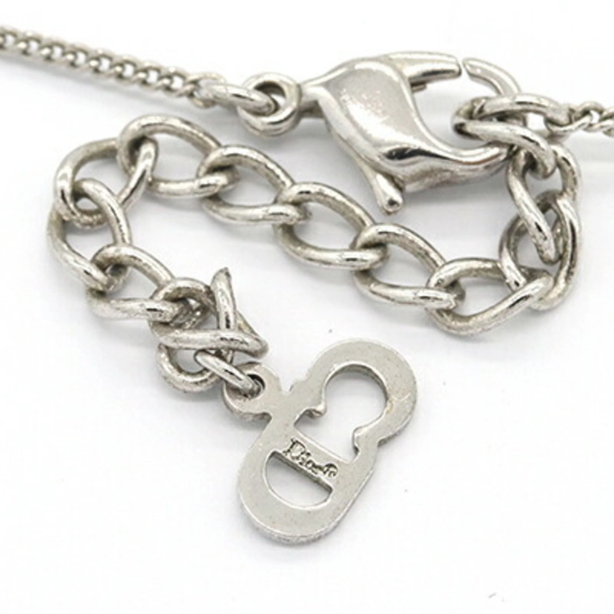 Pendant Necklace Silver Metal Heart - Image 5