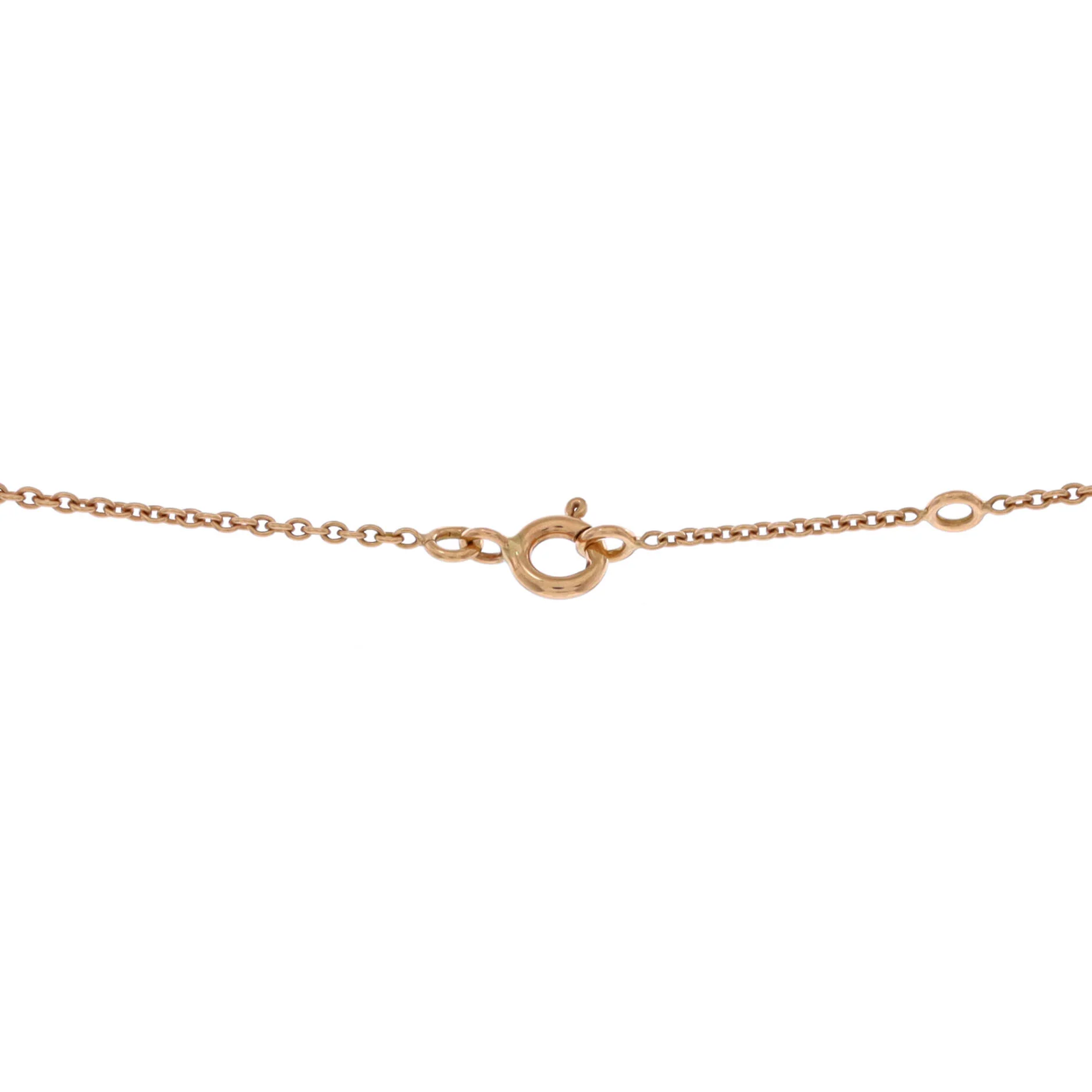 Rose des Vents Pendant Necklace 18K Rose Gold with Diamond and Ceramic - Image 3