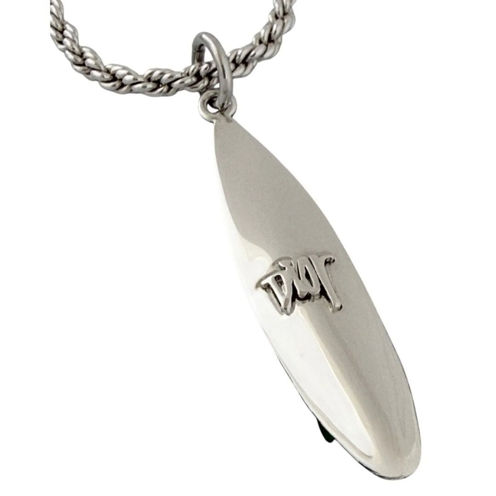 Surfboard Pendant Necklace Metal - Image 2