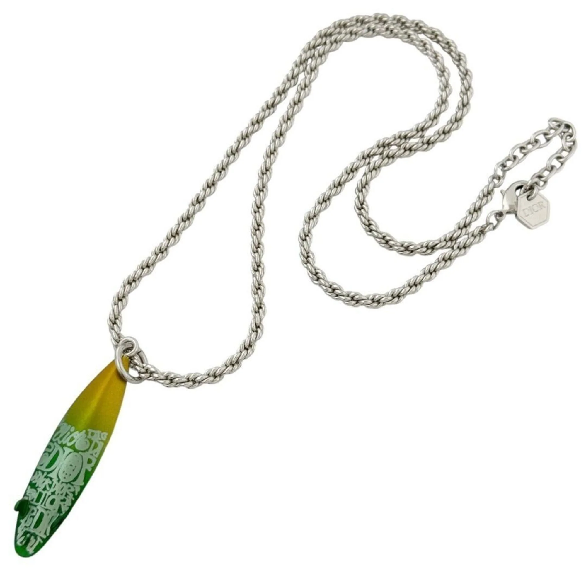 Surfboard Pendant Necklace Metal - Image 3