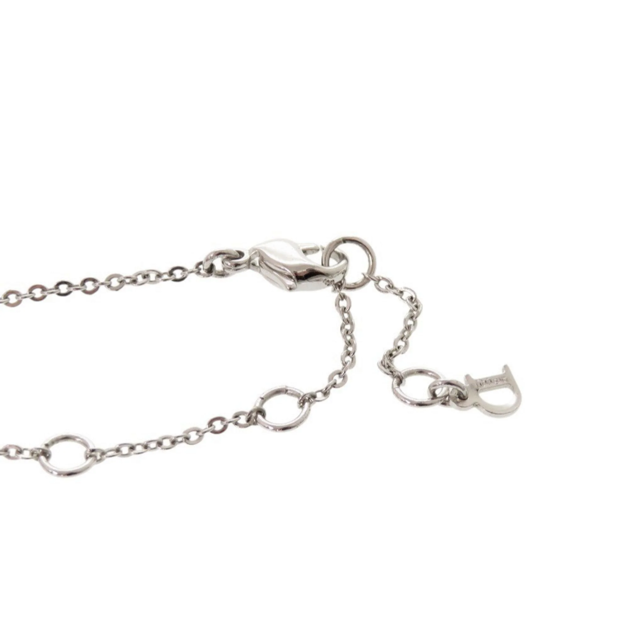 Teddy Bear Crown Pendant Necklace Metal Silver - Image 4