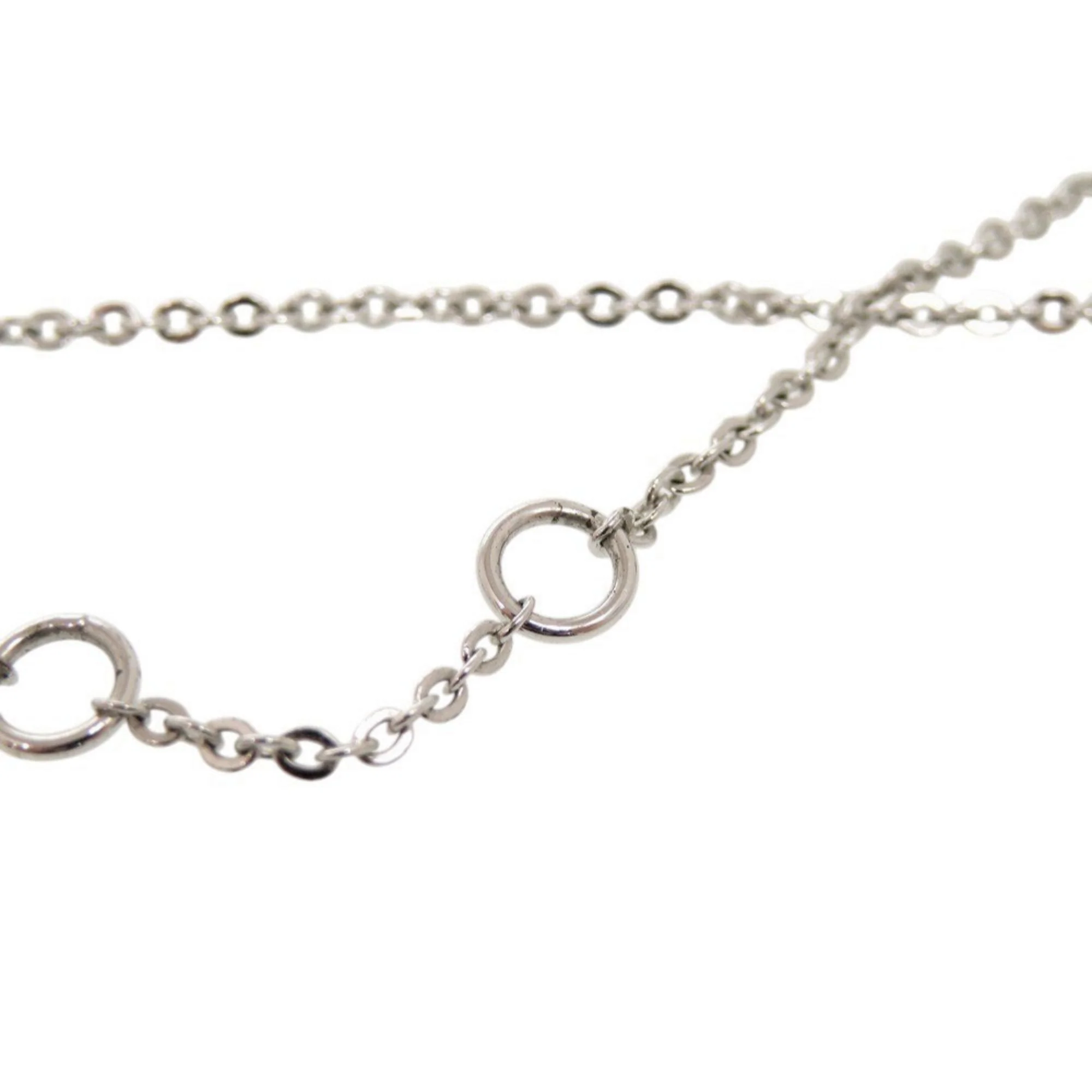 Teddy Bear Crown Pendant Necklace Metal Silver - Image 7