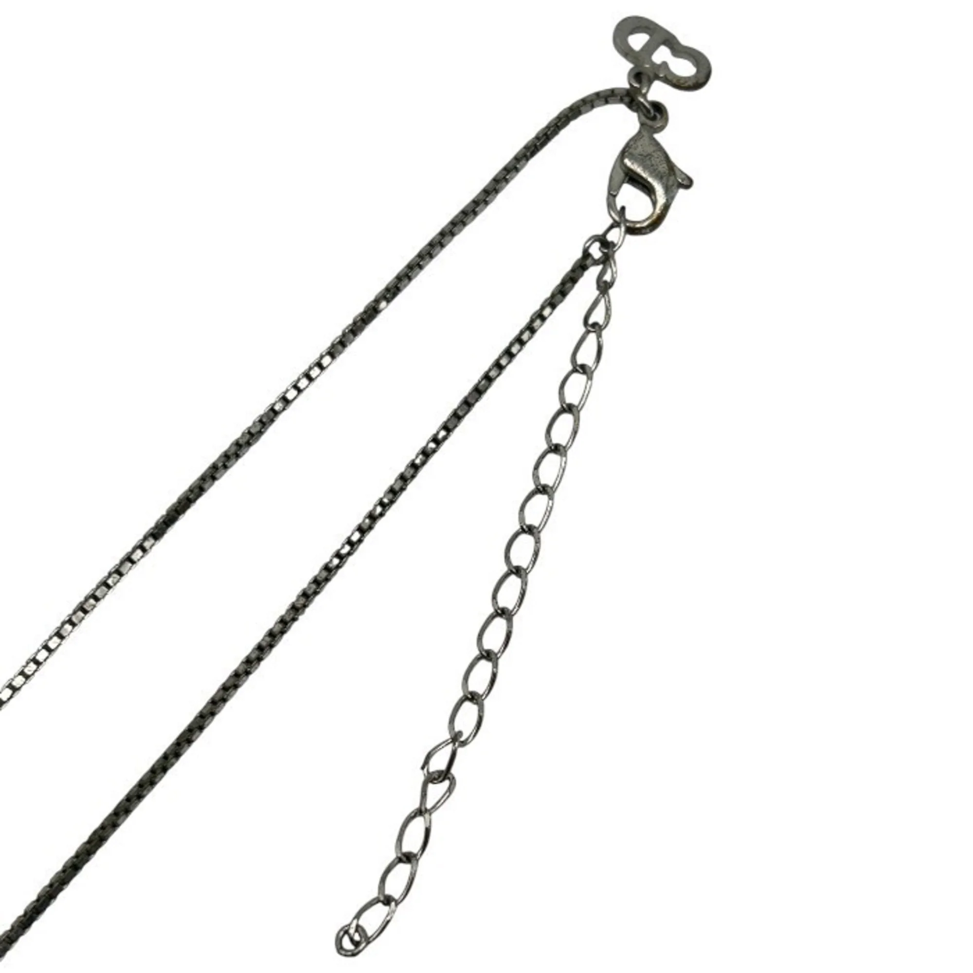 Trotter Plate Pendant Necklace Blue Silver - Image 4