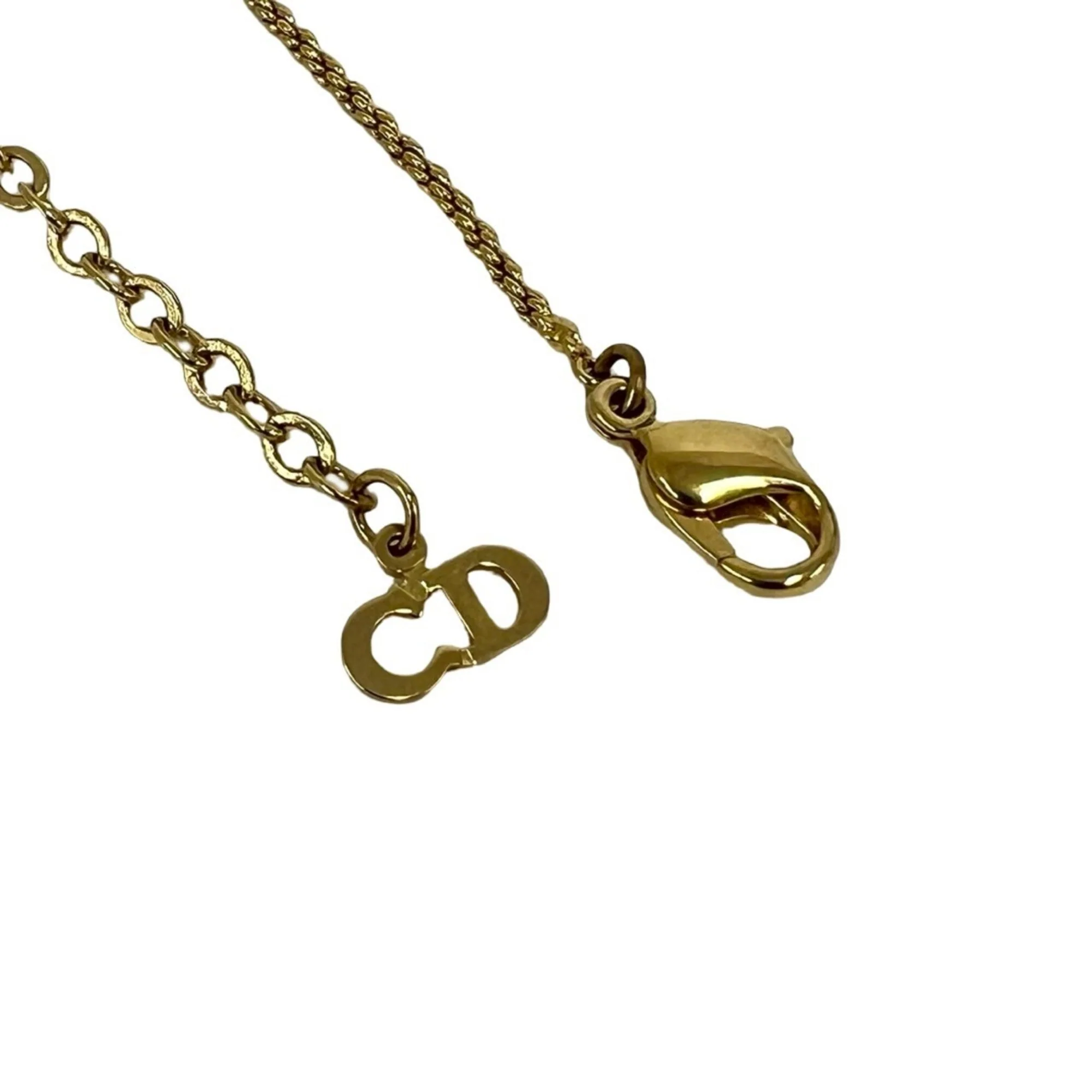 Vintage Pendant Necklace Gold - Image 4