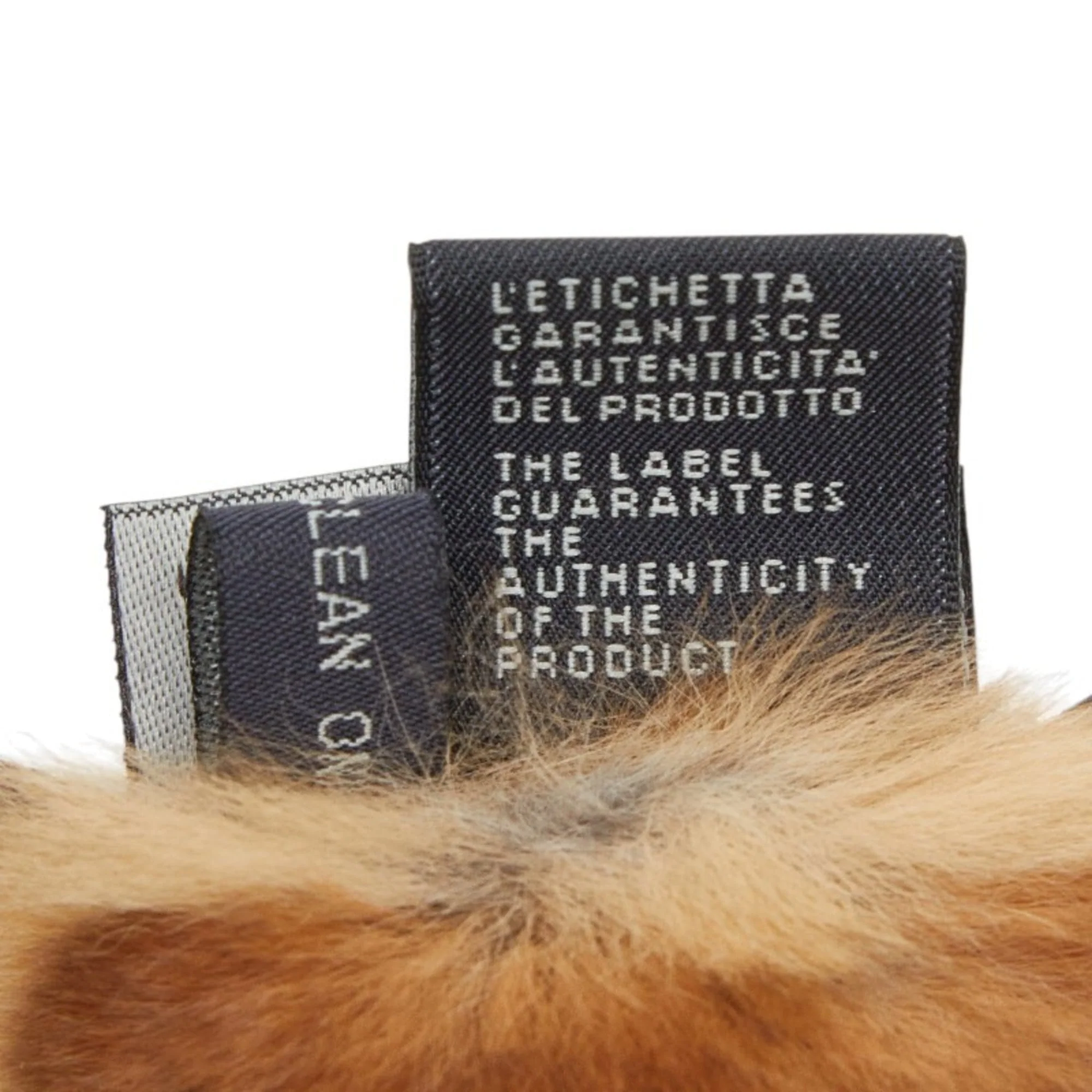 Necklace Brown Fur and Leather - Image 6