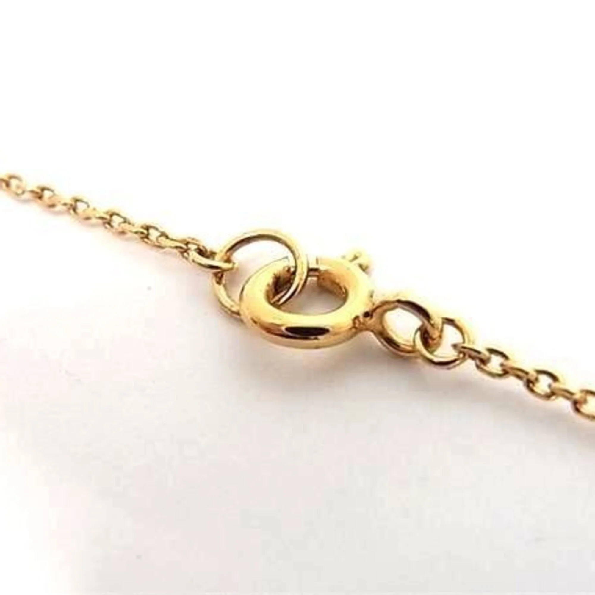 Pendant Necklace Metal Gold Baguette - Image 3