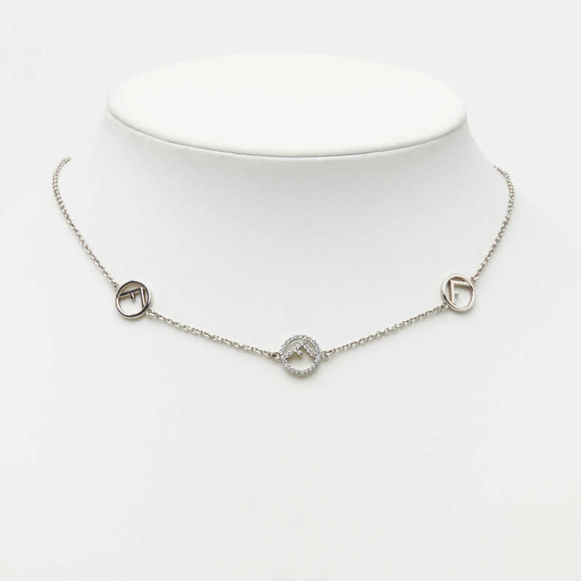 Pendant Necklace Metal with Cubic Zirconia - Image 8