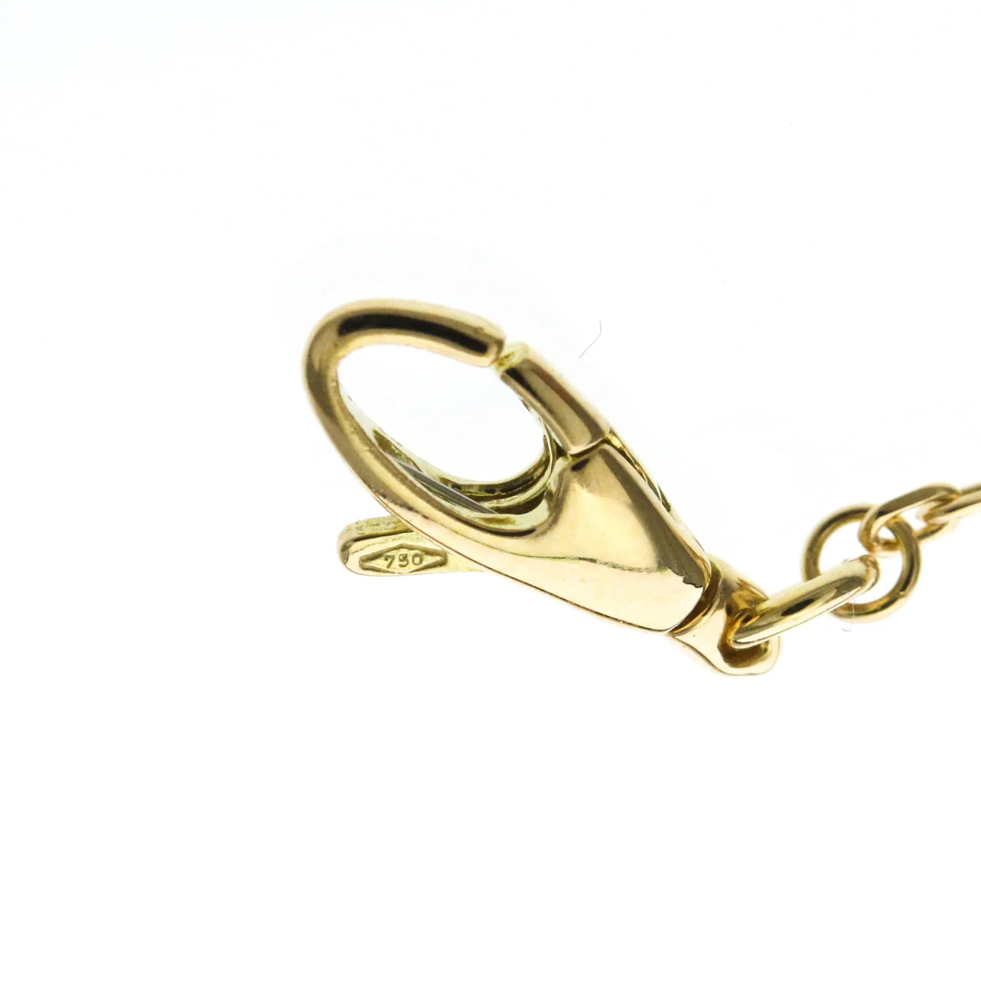 Double GG Pendant Necklace 18K Yellow Gold - Image 9