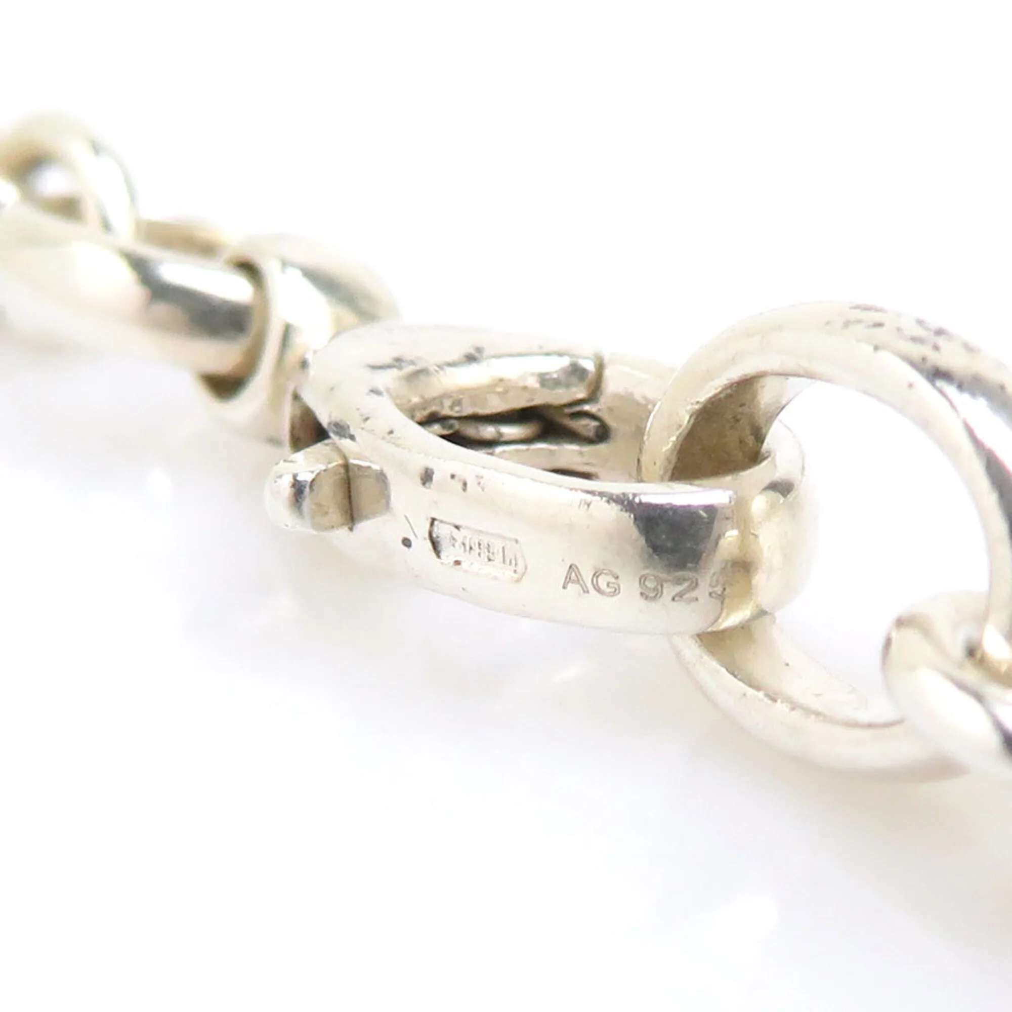 Interlocking G Pendant Necklace Sterling Silver - Image 9