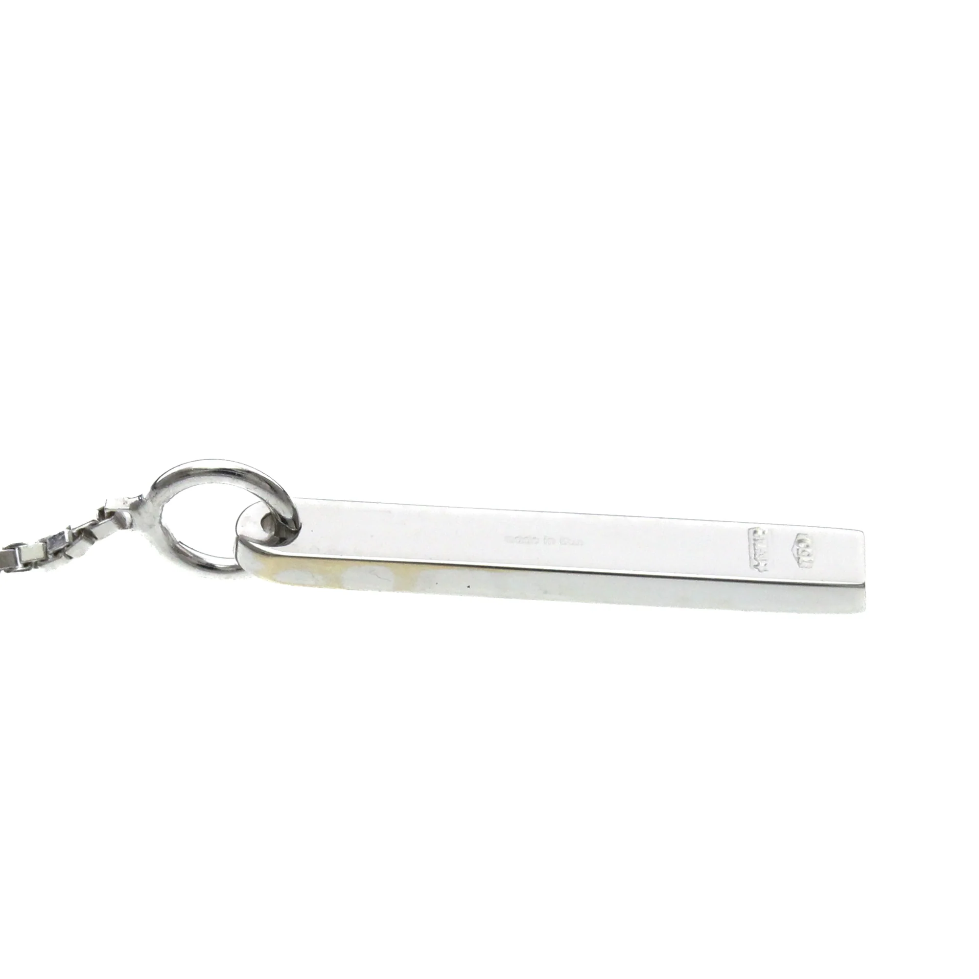 Pendant Necklace 18K White Gold - Image 3