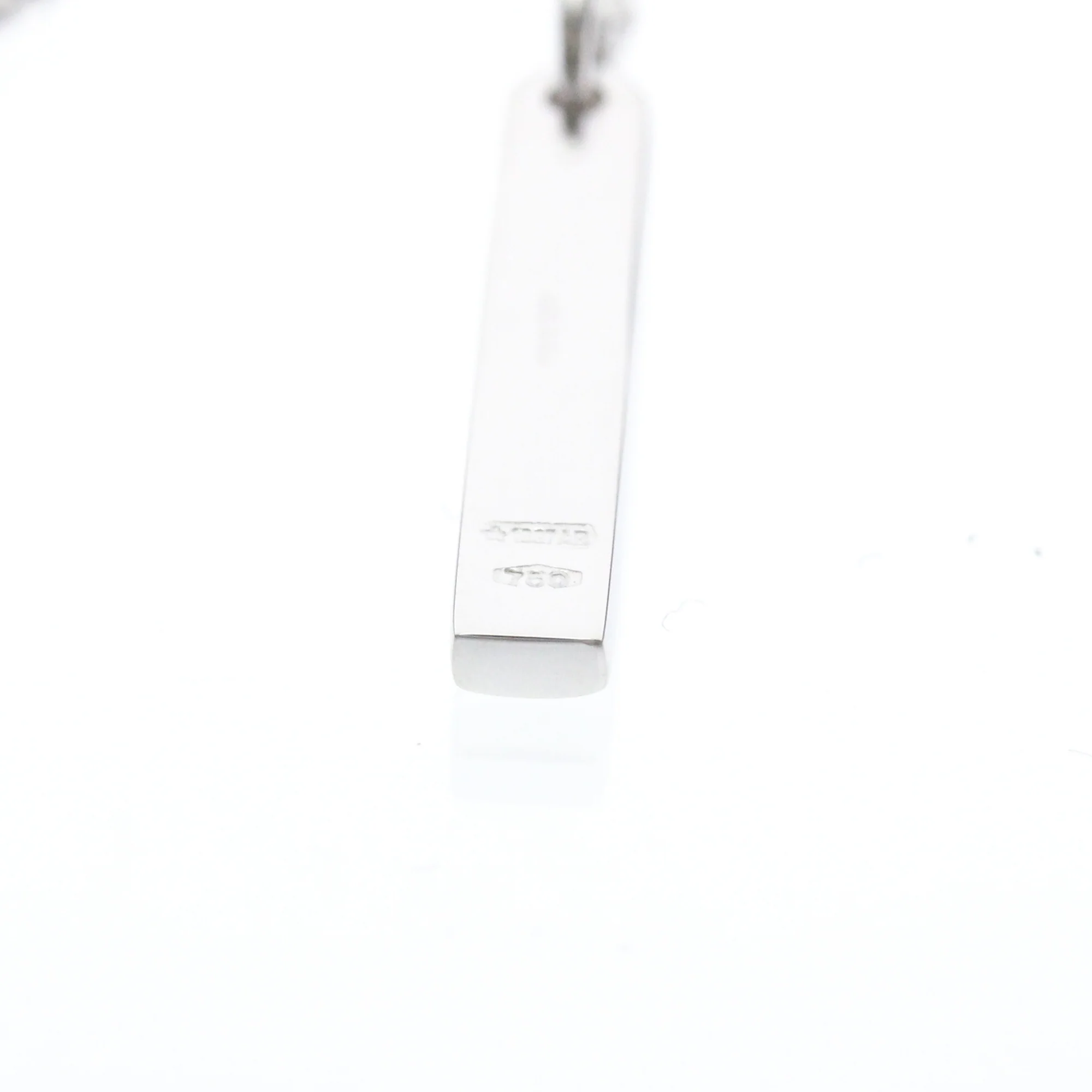 Pendant Necklace 18K White Gold - Image 4