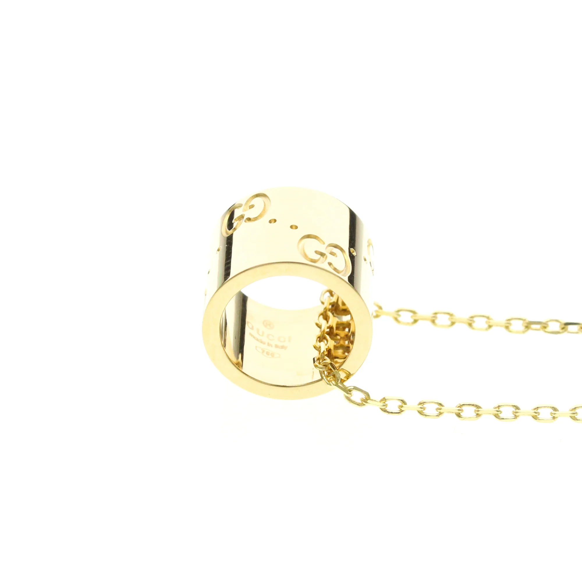 Pendant Necklace 18K Yellow Gold - Image 2