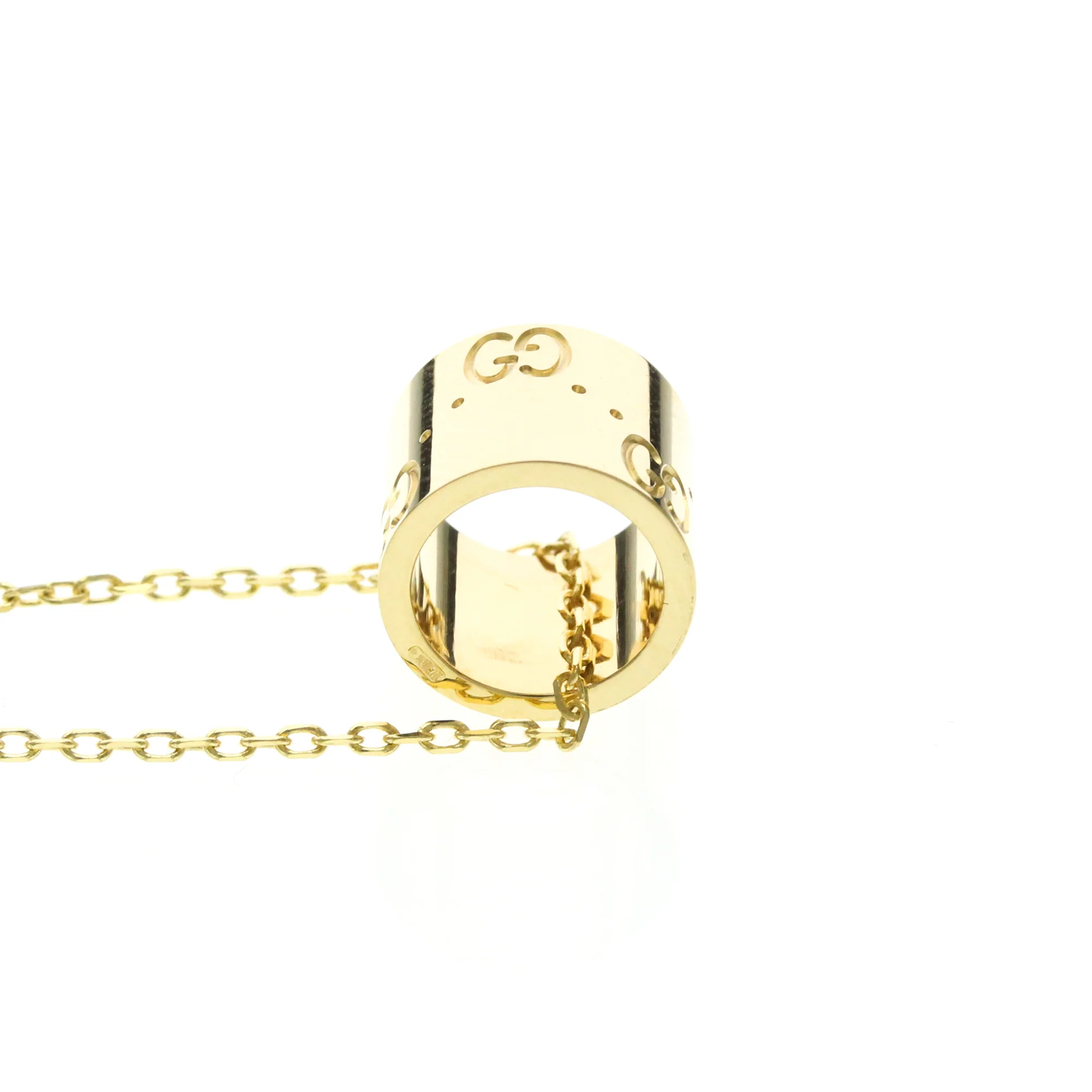 Pendant Necklace 18K Yellow Gold - Image 3