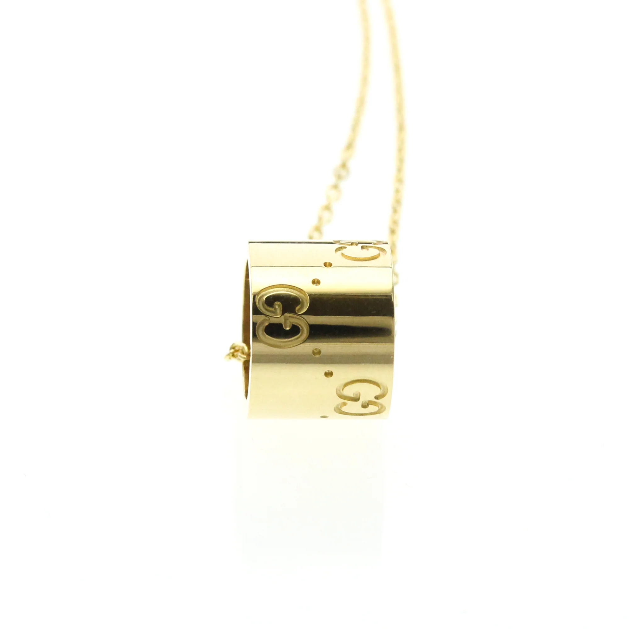 Pendant Necklace 18K Yellow Gold - Image 4