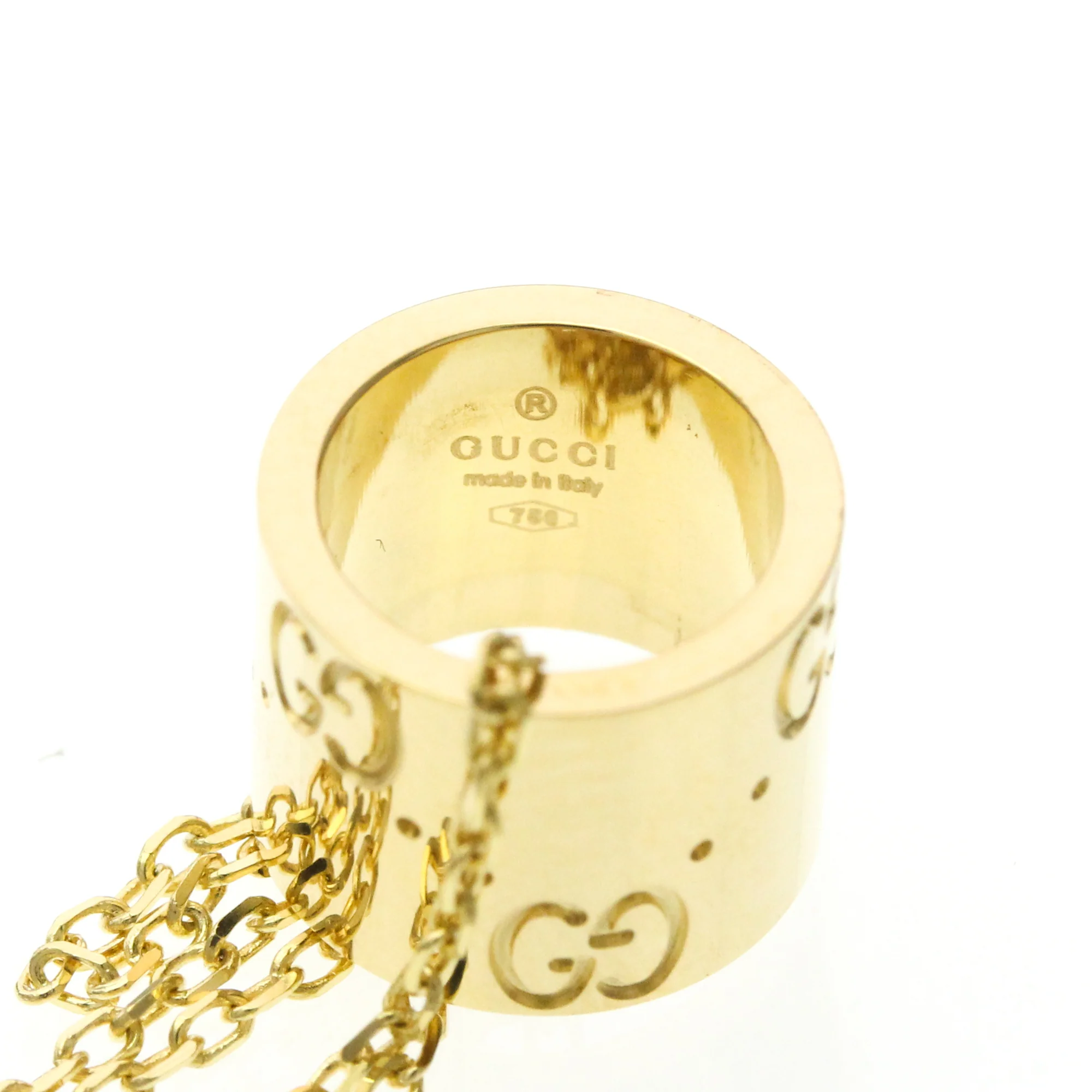 Pendant Necklace 18K Yellow Gold - Image 5