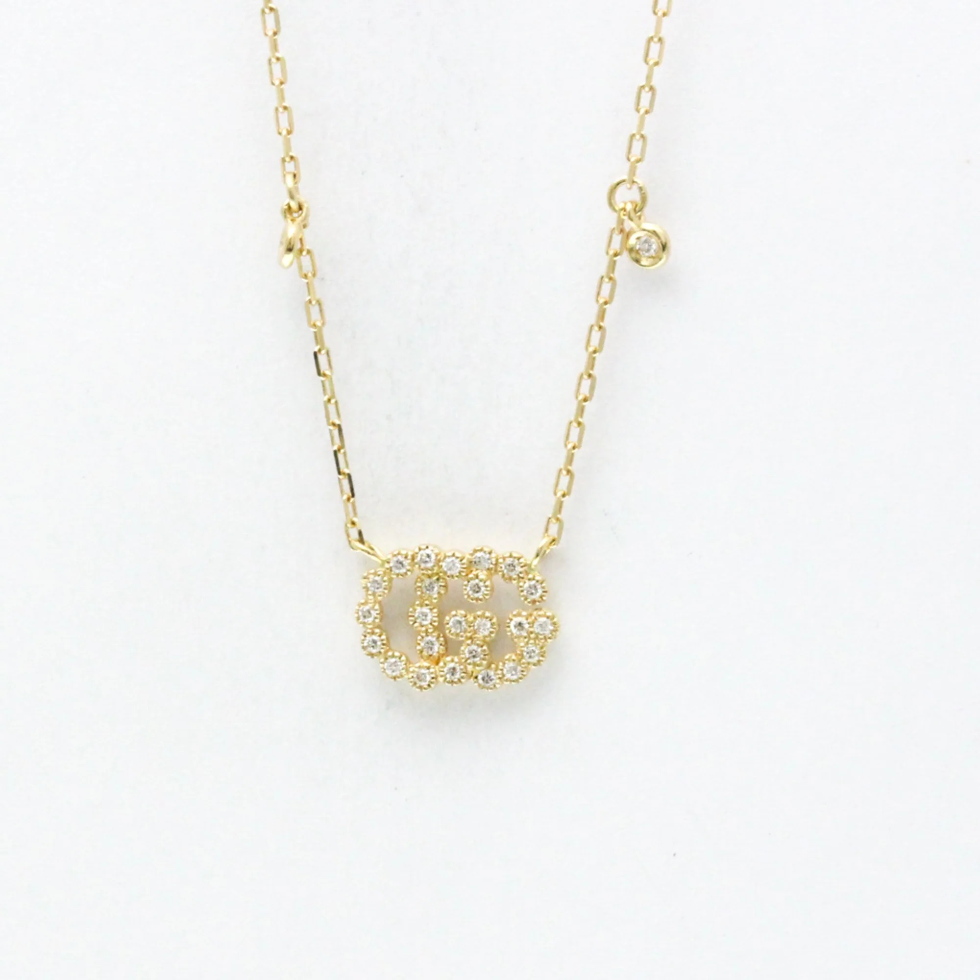 Pendant Necklace 18K Yellow Gold with Diamond