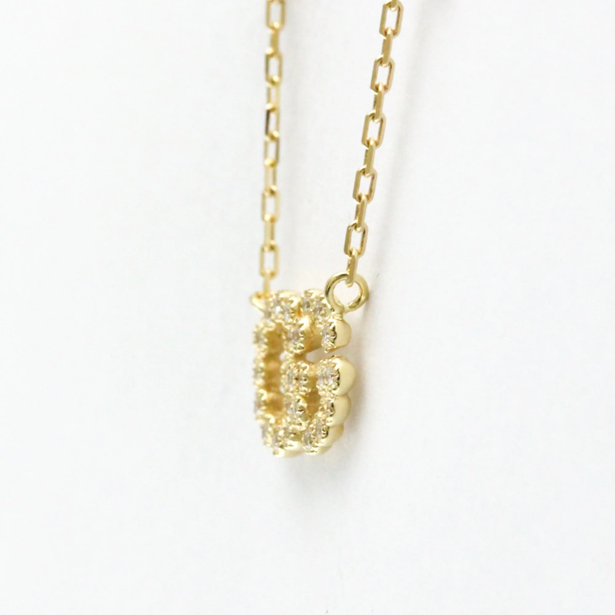 Pendant Necklace 18K Yellow Gold with Diamond - Image 2